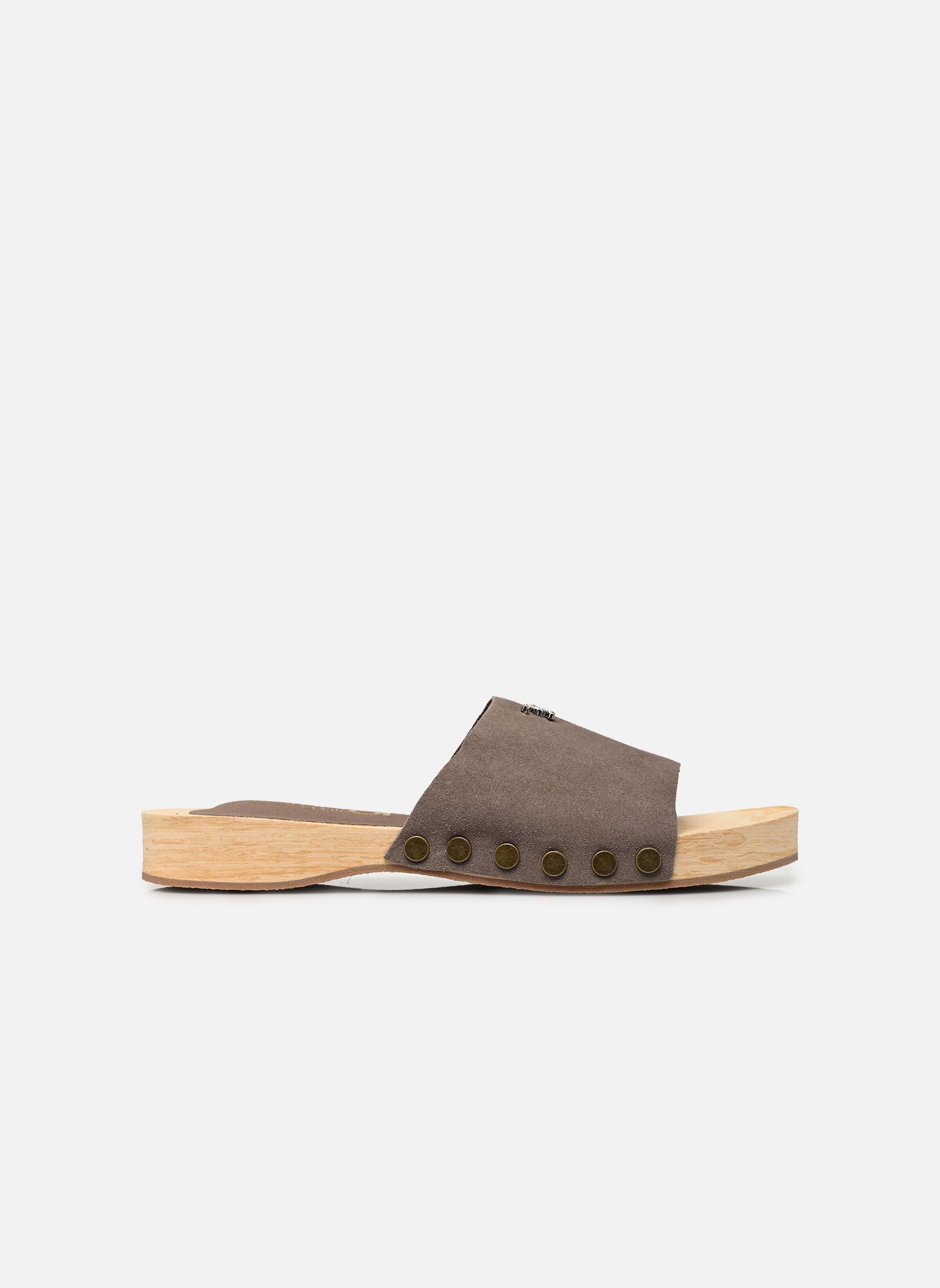 Mules Cow suede clog femme beige Colors of California Mules Cow suede clog femme beige MUD