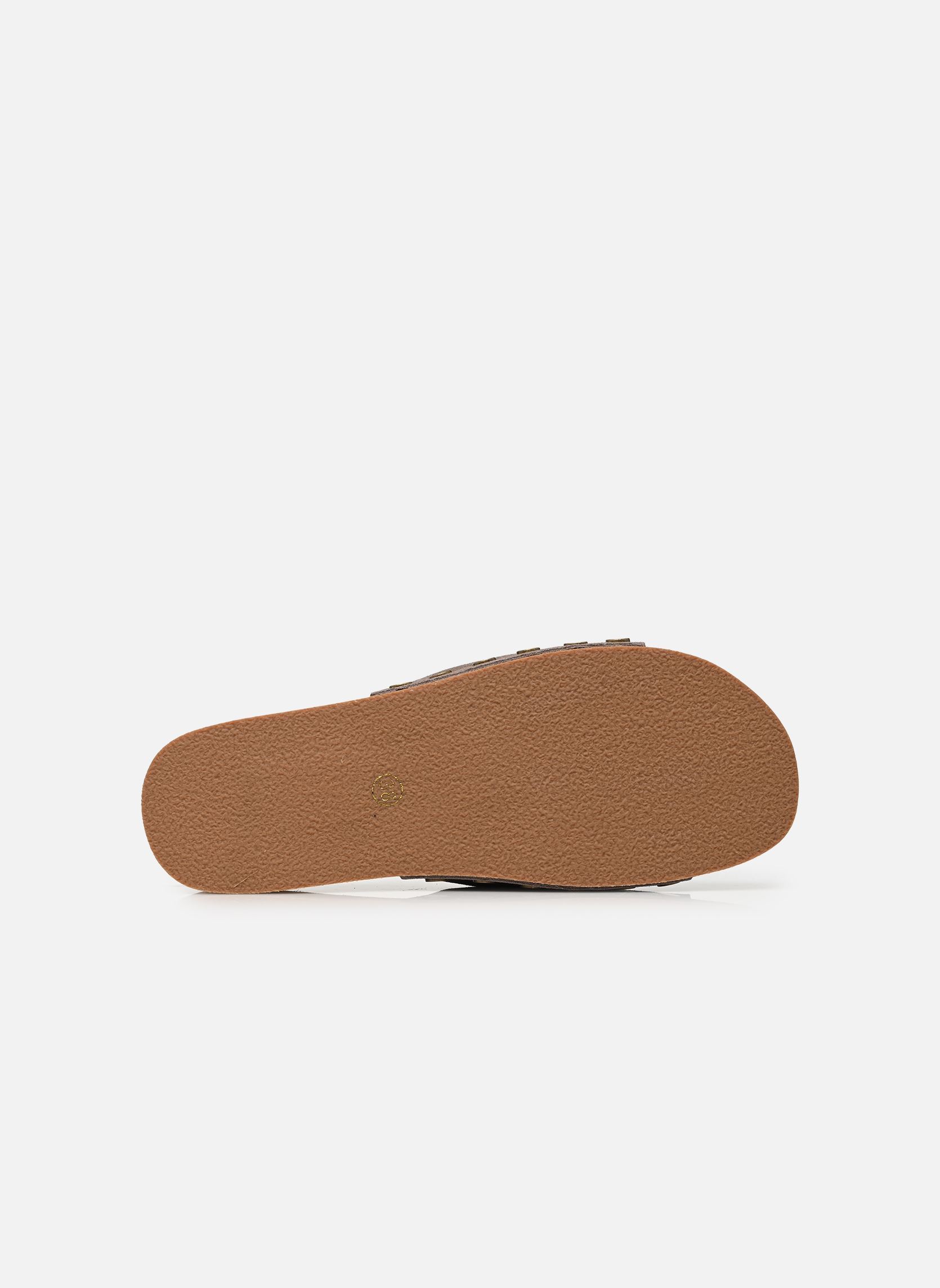 Mules Cow suede clog femme beige Colors of California Mules Cow suede clog femme beige MUD