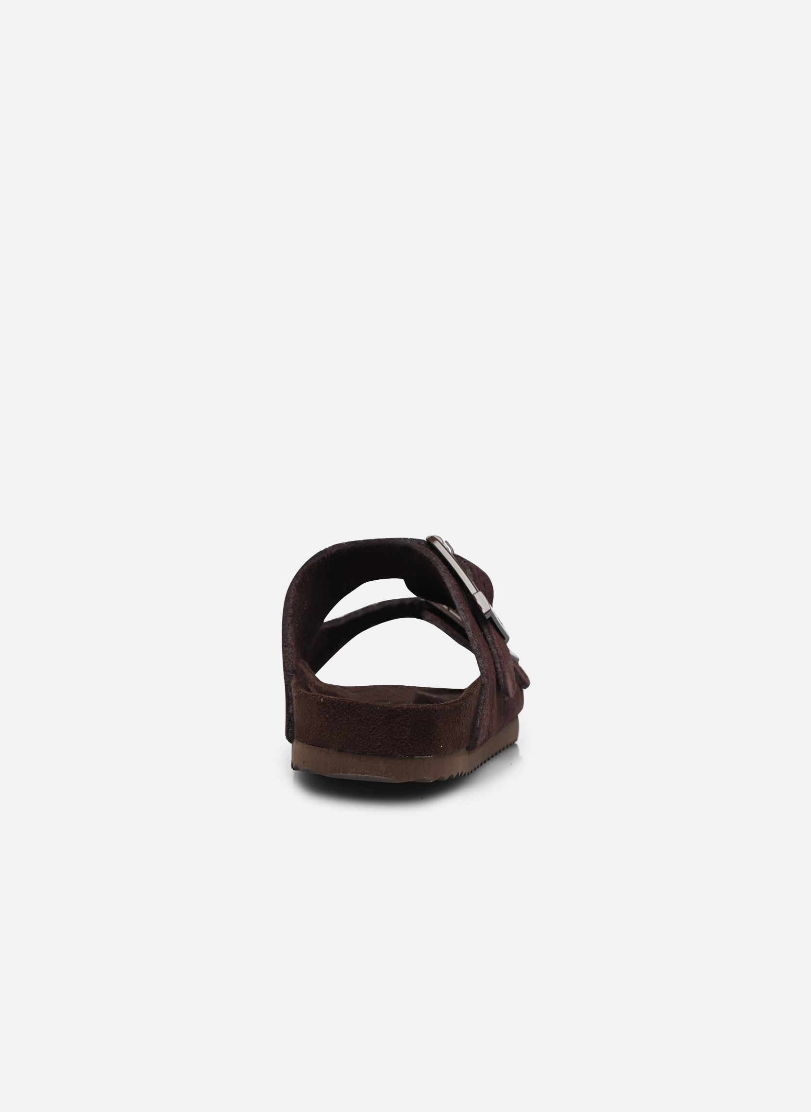 Mules Monocolor suede sandal femme marron Colors of California Mules Monocolor suede sandal femme marron MOKA
