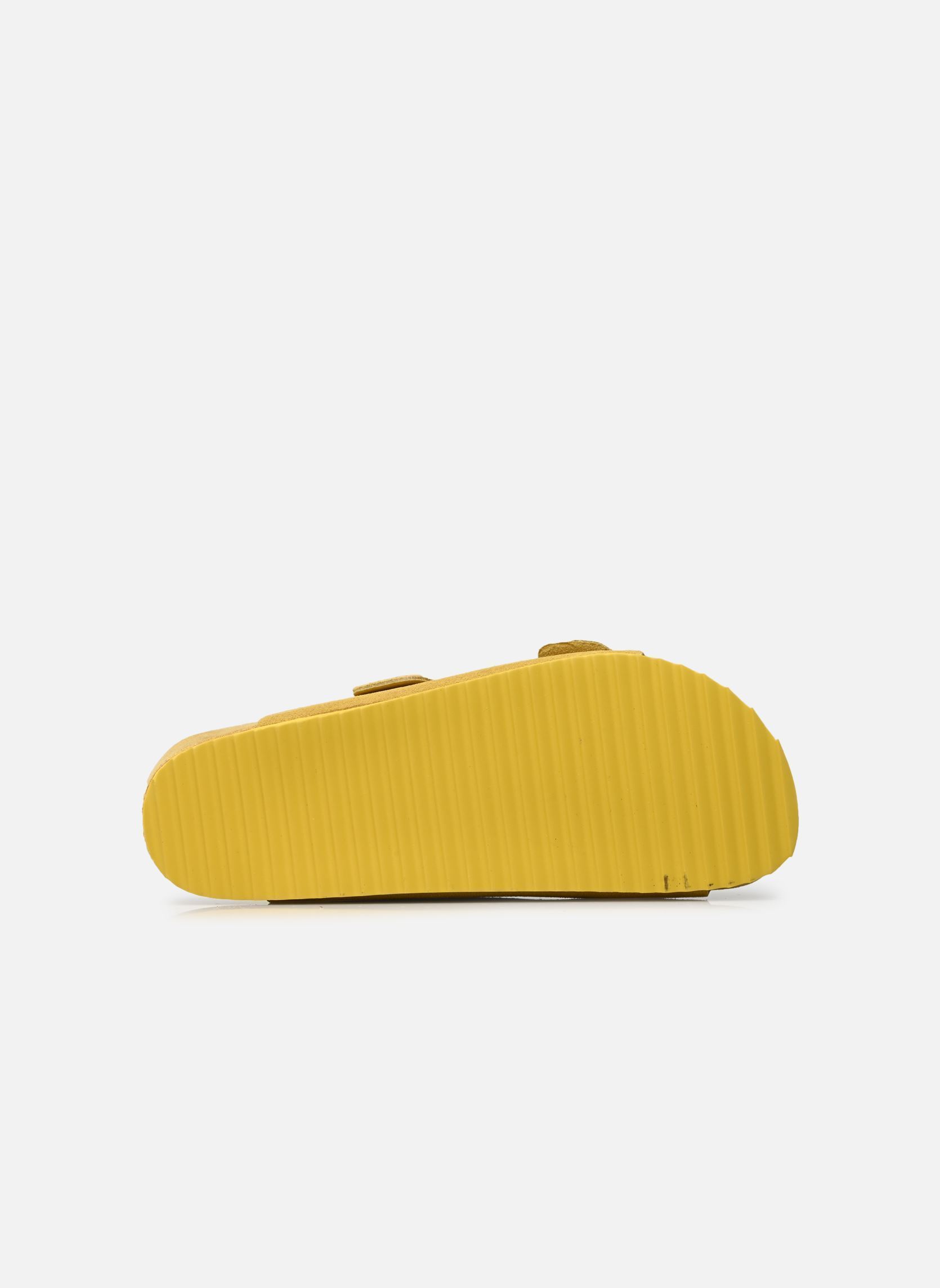 Mules Monocolor suede sandal femme jaune Colors of California Mules Monocolor suede sandal femme jaune MANGO MINT