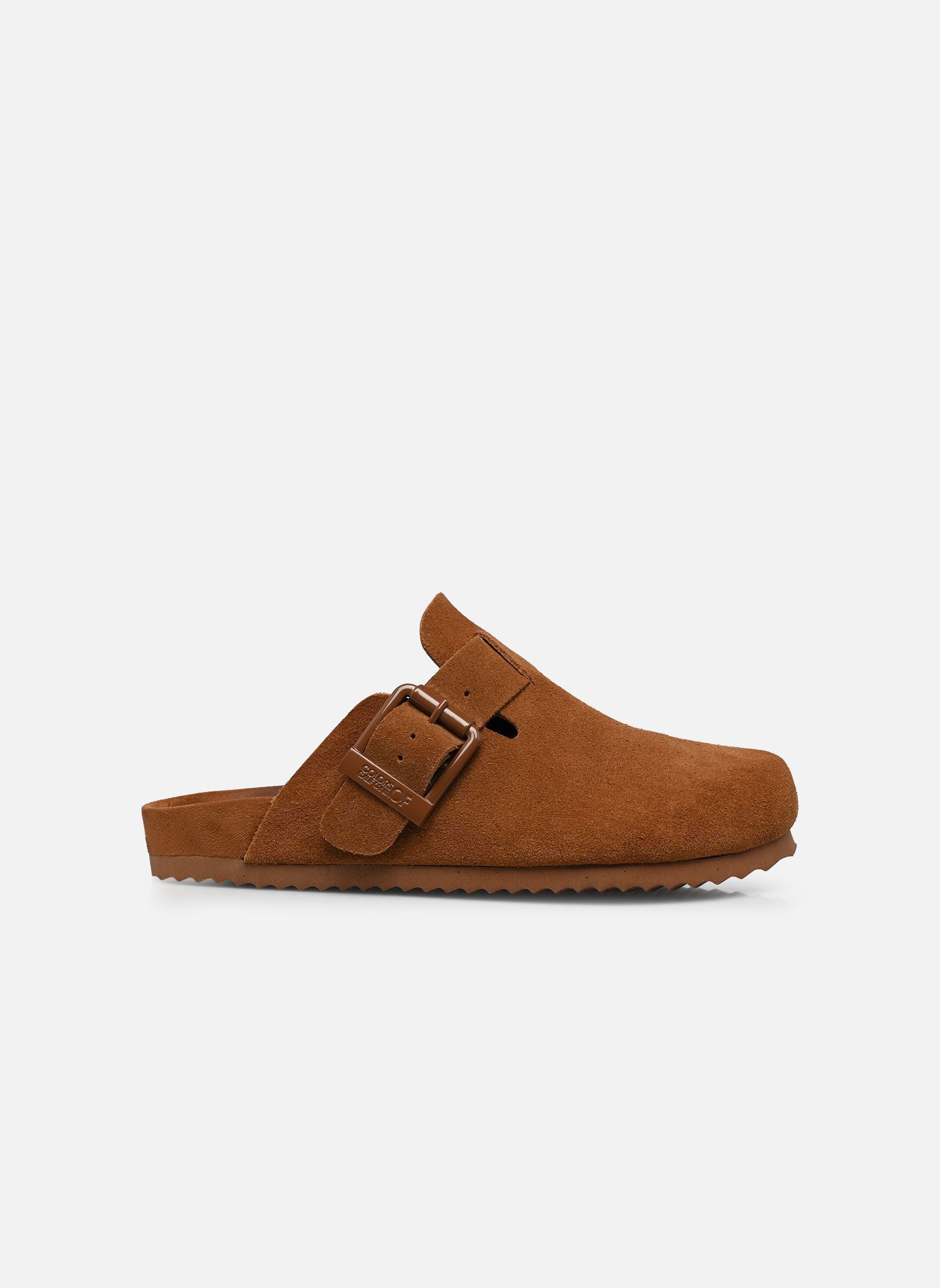 Mules Monocolor suede sabot femme marron Colors of California Mules Monocolor suede sabot femme marron TAN