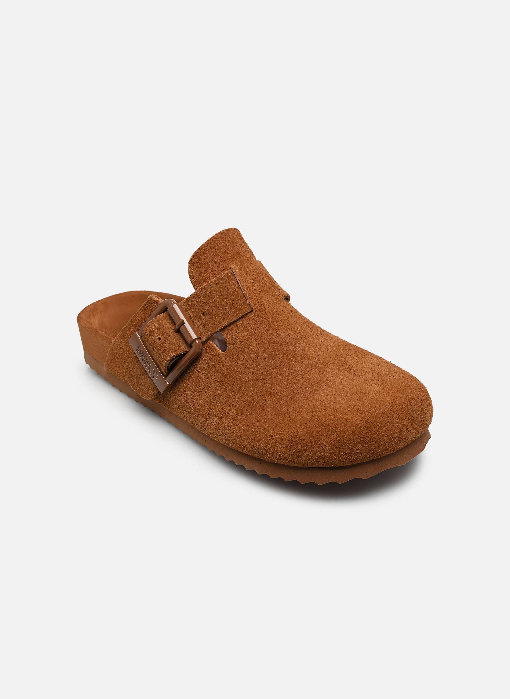 Monocolor suede sabot by Colors of California
