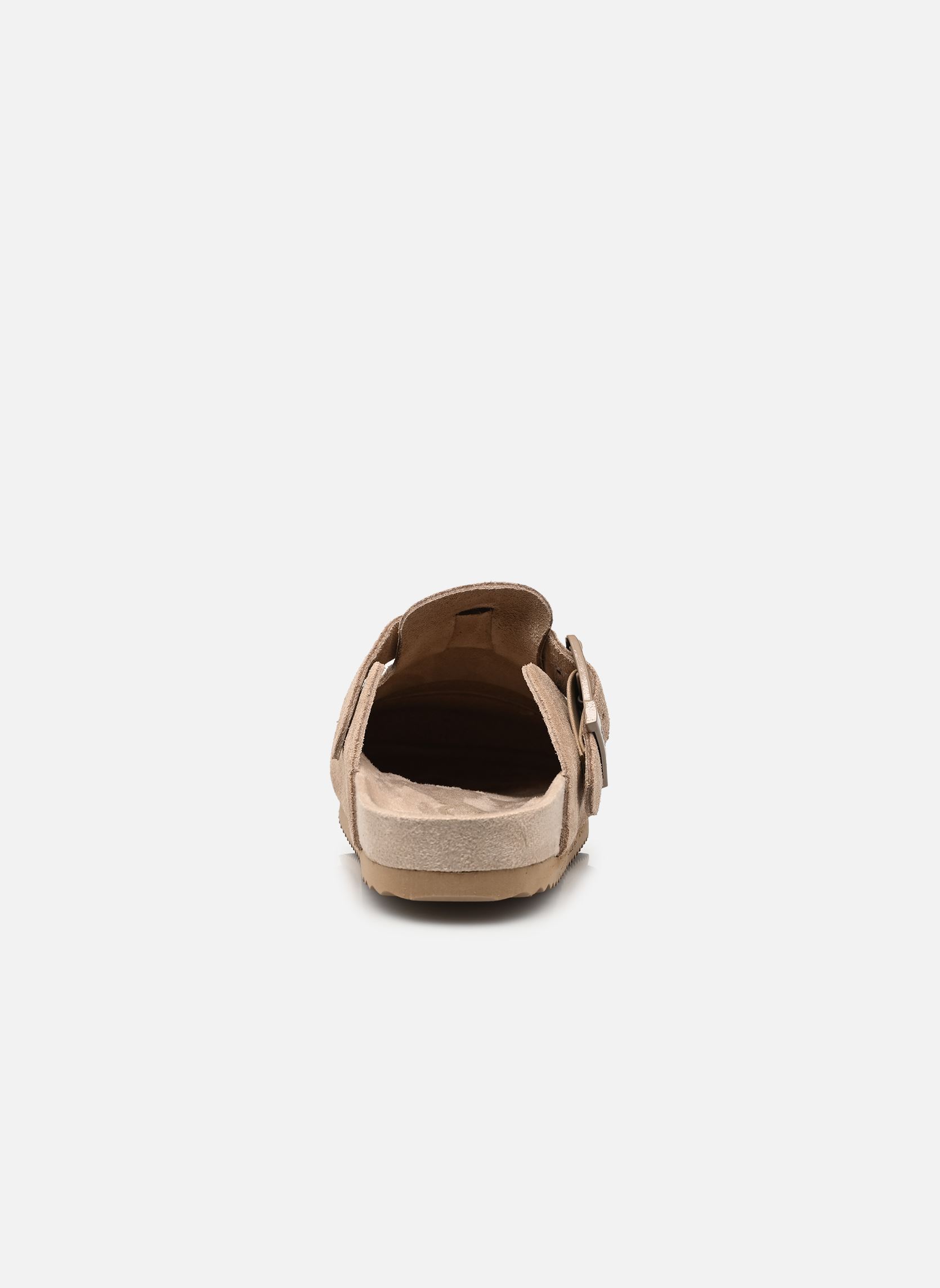 Mules Monocolor suede sabot femme beige Colors of California Mules Monocolor suede sabot femme beige MUD