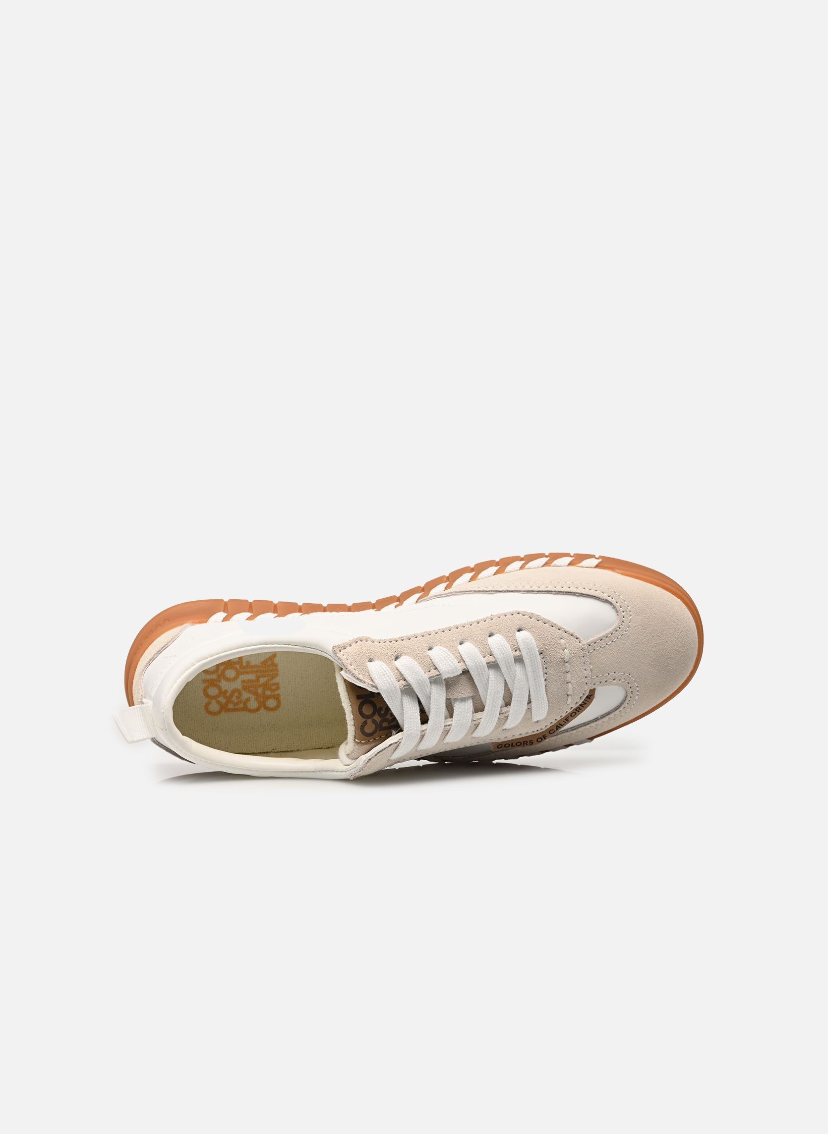 Niedrige Sneaker crunchy snk in nylon damen weiß Colors of California Niedrige Sneaker crunchy snk in nylon damen weiß WHITE
