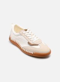 Niedrige Sneaker crunchy snk in nylon damen weiß Colors of California Niedrige Sneaker crunchy snk in nylon damen weiß WHITE
