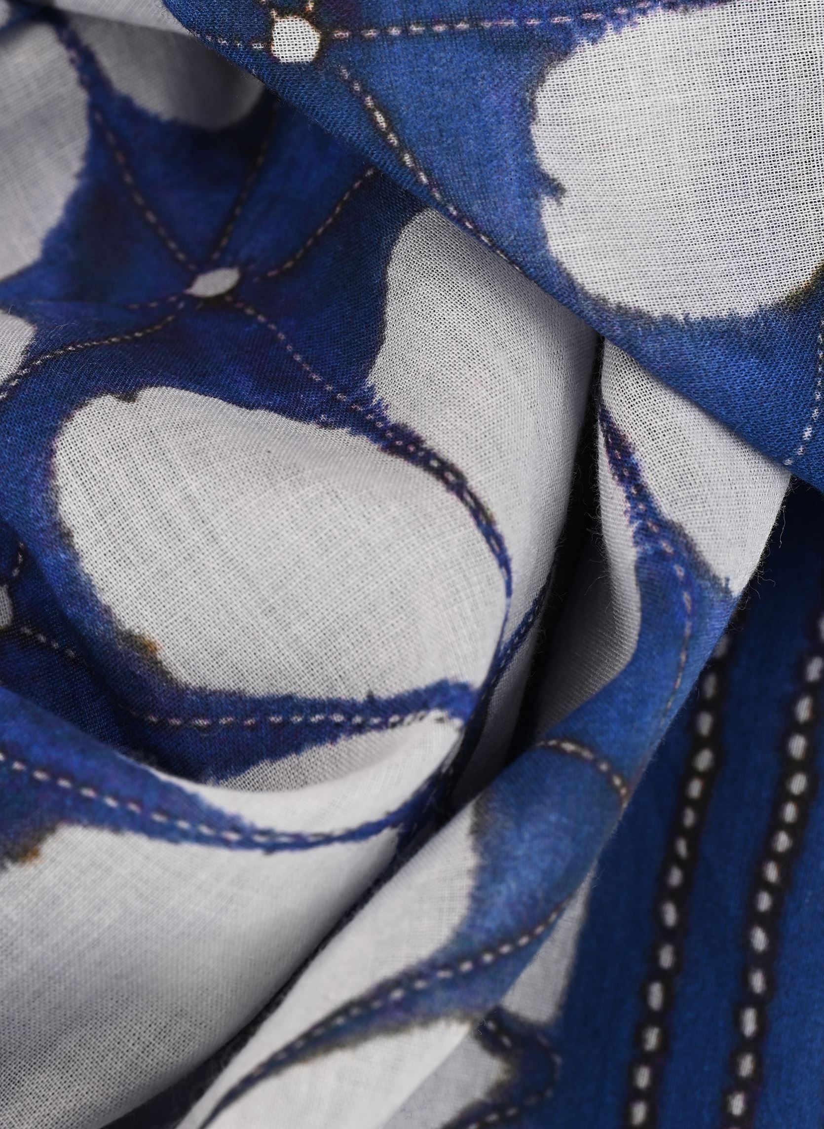 Halstücher 1 . Foulard Lotus damen blau Stella Forest Halstücher 1 . Foulard Lotus damen blau Indigo