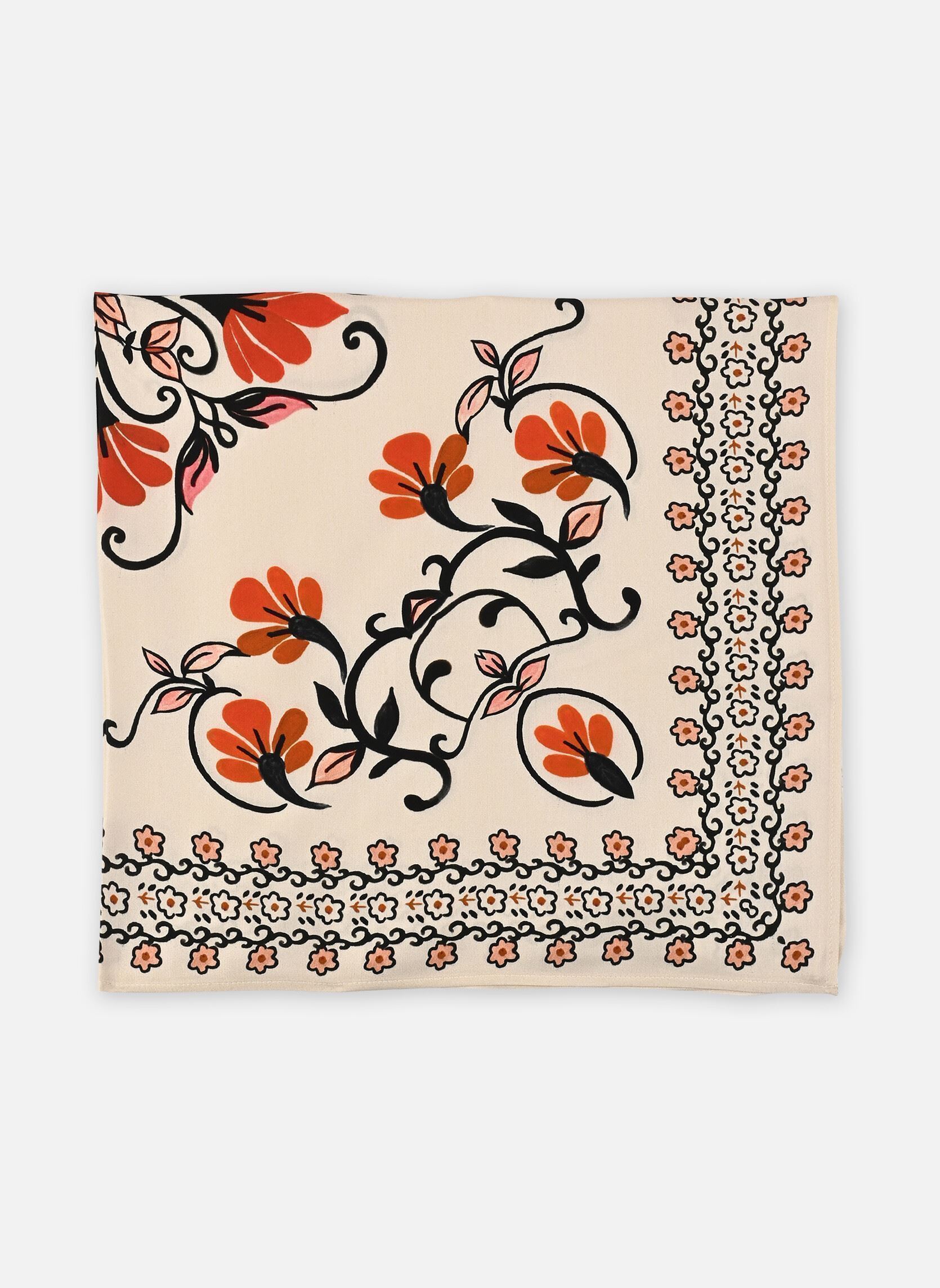 Foulards 12 . Foulard Cleliana femme multicolore Stella Forest Foulards 12 . Foulard Cleliana femme multicolore Rouge