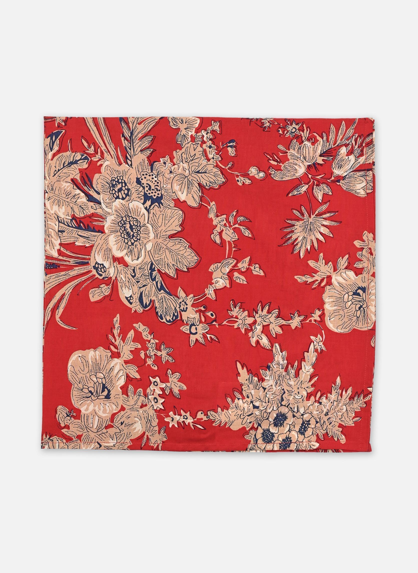 Halstücher 13 . Foulard Flavie damen rot Stella Forest Halstücher 13 . Foulard Flavie damen rot ROUGE