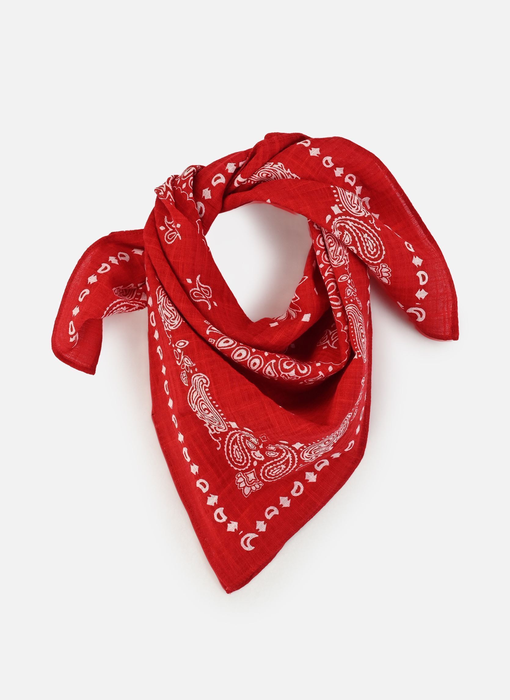 Halstücher 9 . Foulard Bandana damen rot Stella Forest Halstücher 9 . Foulard Bandana damen rot Rouge
