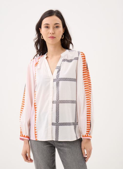 Stella Forest Langarm-Hemden 6 . Chemise Ml Solene damen weiß