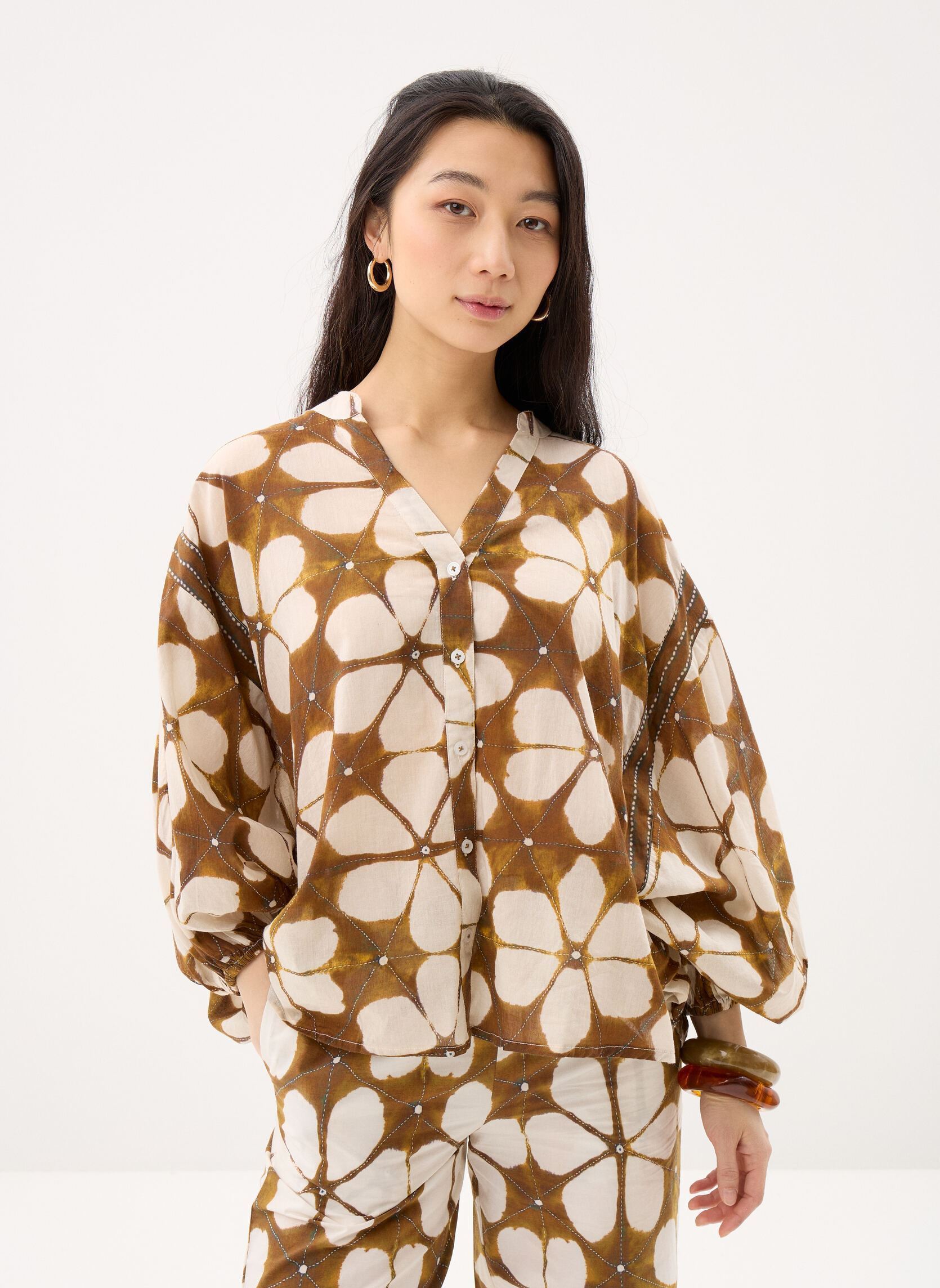 1 . Chemise M3/4 Lotus by Stella Forest