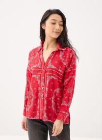 Kurzarm-Hemden 9 . Chemise Ml Bandana damen rot Stella Forest Kurzarm-Hemden 9 . Chemise Ml Bandana damen rot Rouge