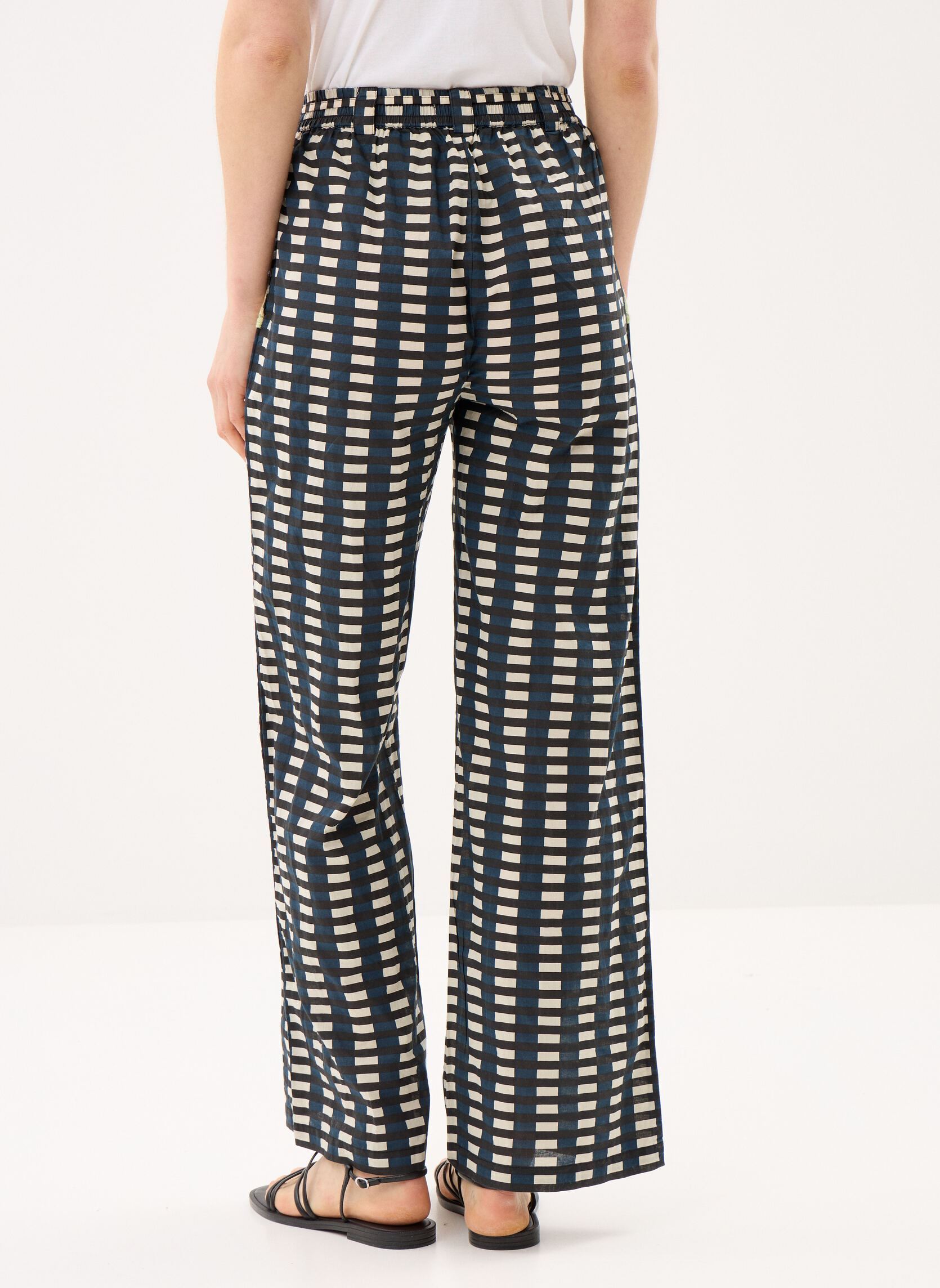 Pantalons larges 128 . Pantalon Flora femme multicolore Stella Forest Pantalons larges 128 . Pantalon Flora femme multicolore MULTICOLOR