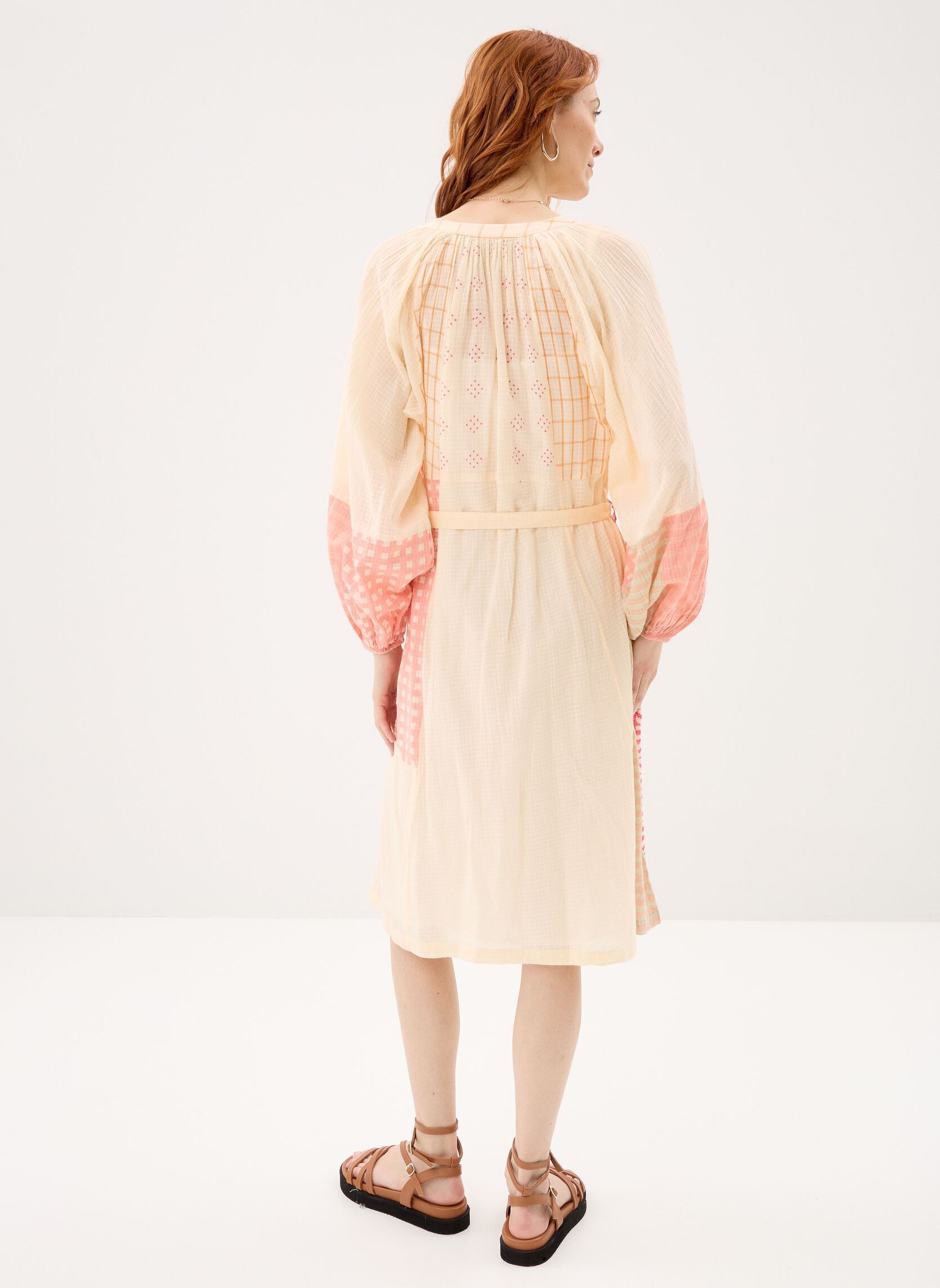 Lange Kleider 121 . Robe Long Ml Maya damen weiß Stella Forest Lange Kleider 121 . Robe Long Ml Maya damen weiß ECRU