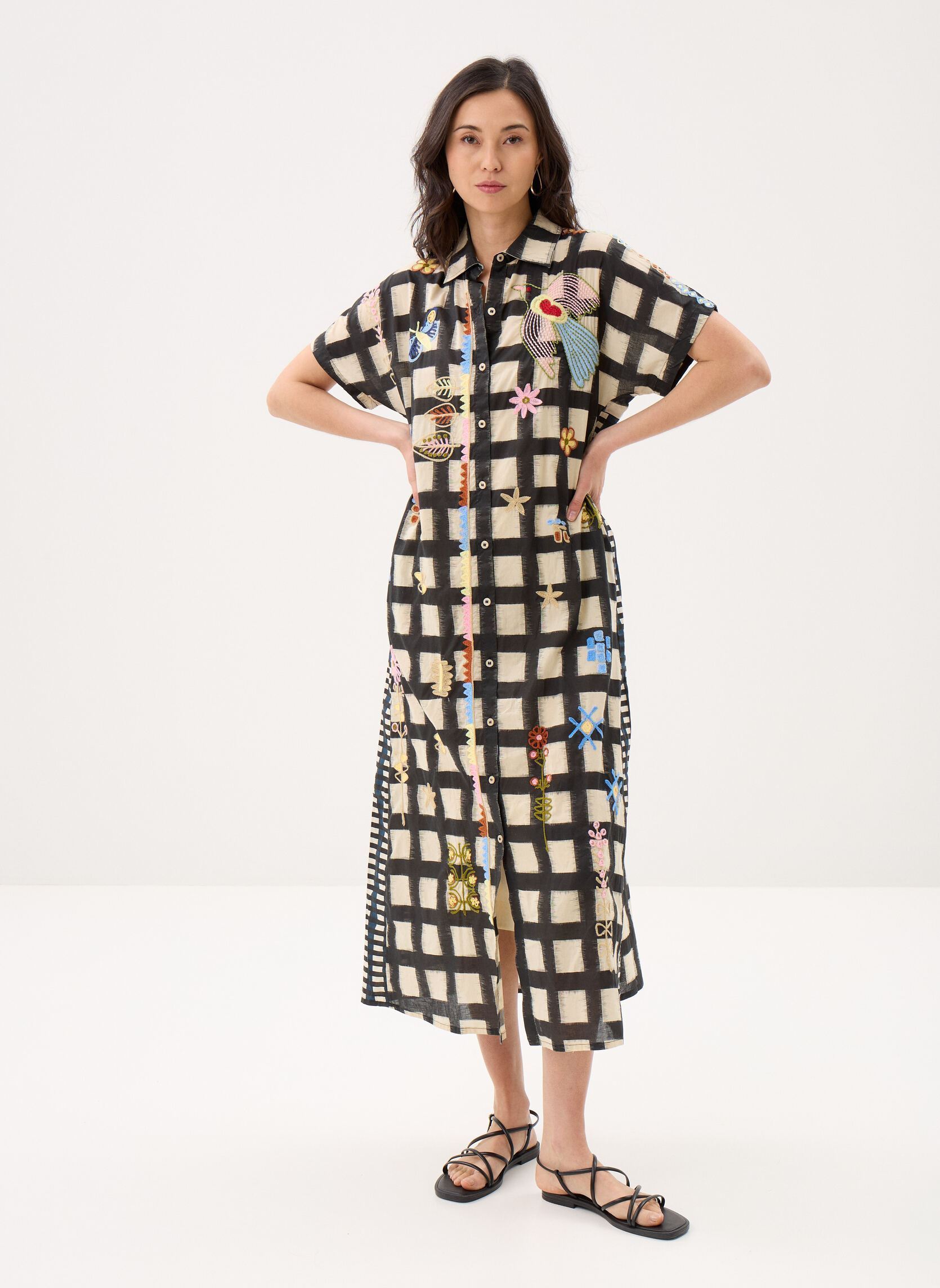 Robes longues 128 . Robe Long Mc Flora femme multicolore Stella Forest Robes longues 128 . Robe Long Mc Flora femme multicolore Multicolor