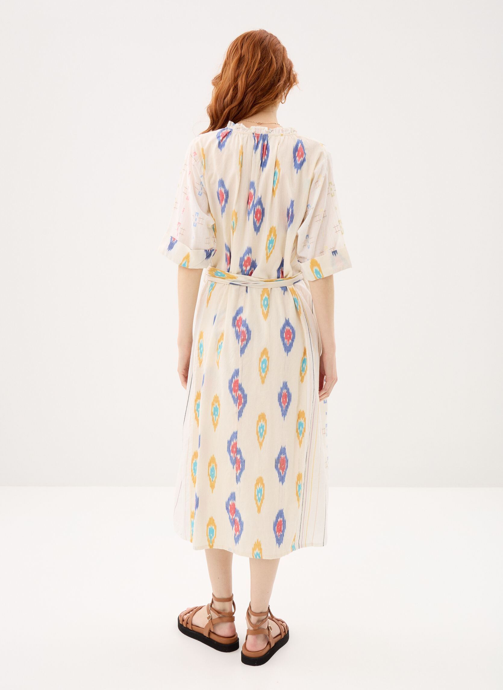 Lange Kleider 112 . Robe Long Mc Kaia damen weiß Stella Forest Lange Kleider 112 . Robe Long Mc Kaia damen weiß Ecru