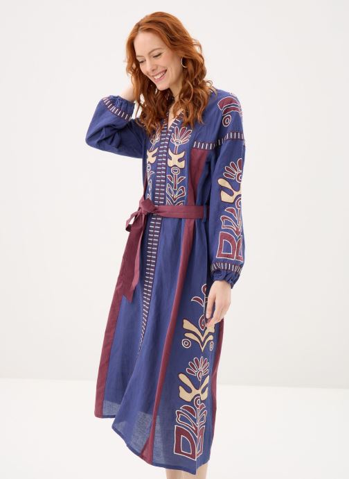 Stella Forest Lange jurken 114 . Robe Long Ml Anouck dames blauw