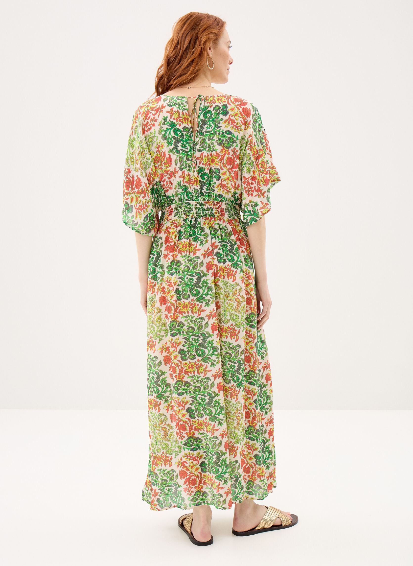 Lange jurken 124 . Robe Long Mc Mira dames meerkleurig Stella Forest Lange jurken 124 . Robe Long Mc Mira dames meerkleurig MULTICOLOR