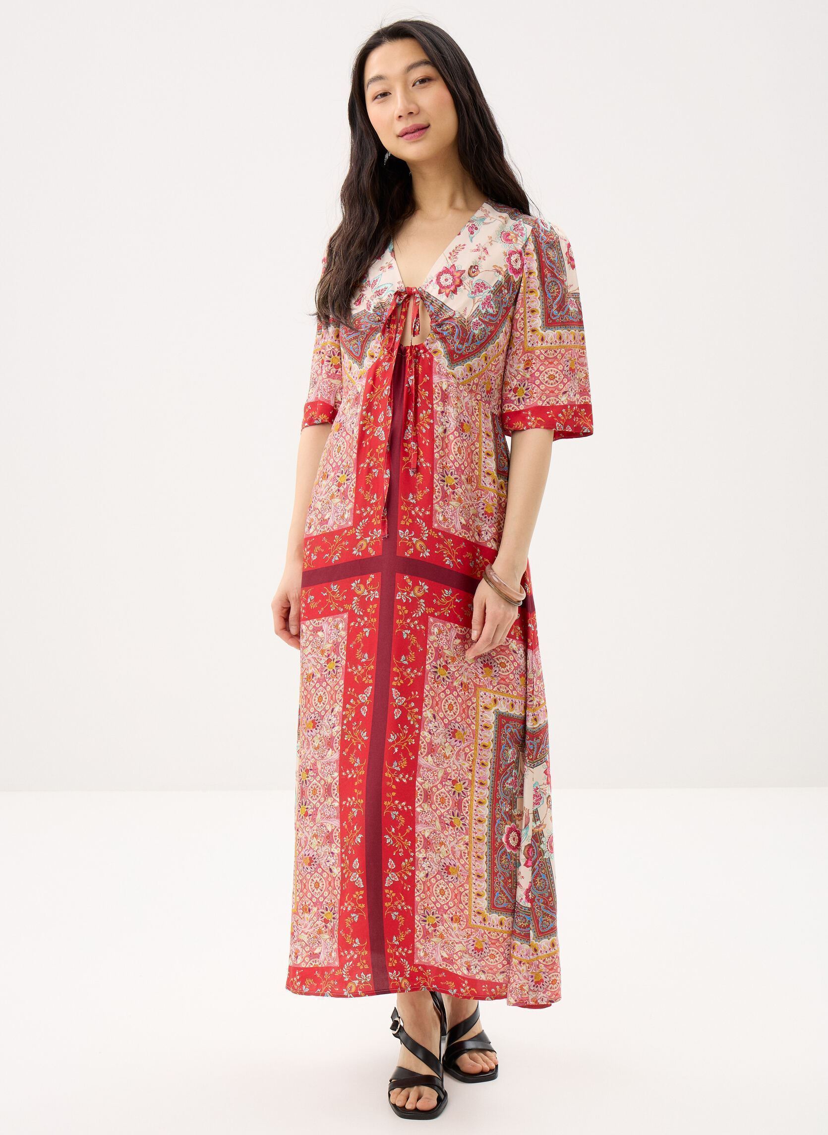 Lange Kleider 11 . Robe Long Mc Romance damen rot Stella Forest Lange Kleider 11 . Robe Long Mc Romance damen rot ROUGE