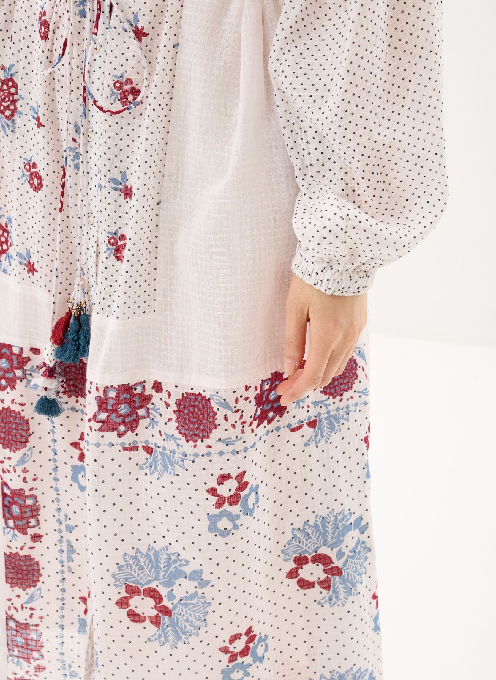 Lange Kleider 14 . Robe Long Ml Sunny damen weiß Stella Forest Lange Kleider 14 . Robe Long Ml Sunny damen weiß Ecru