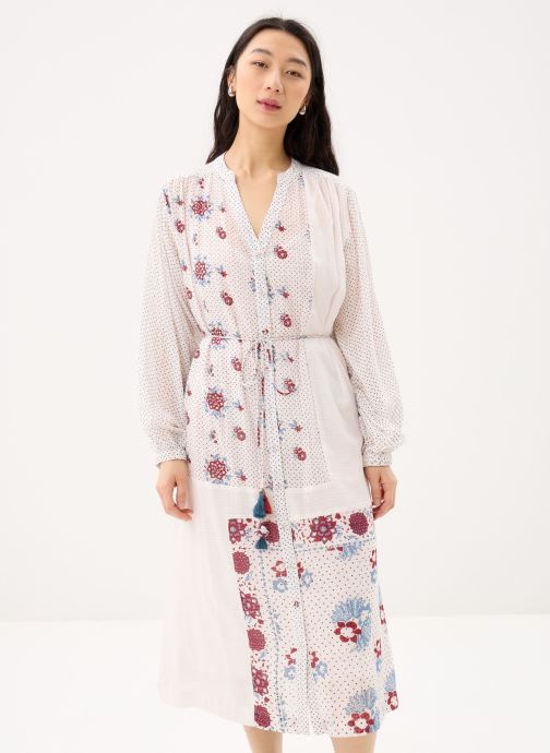 Stella Forest Lange Kleider 14 . Robe Long Ml Sunny damen weiß