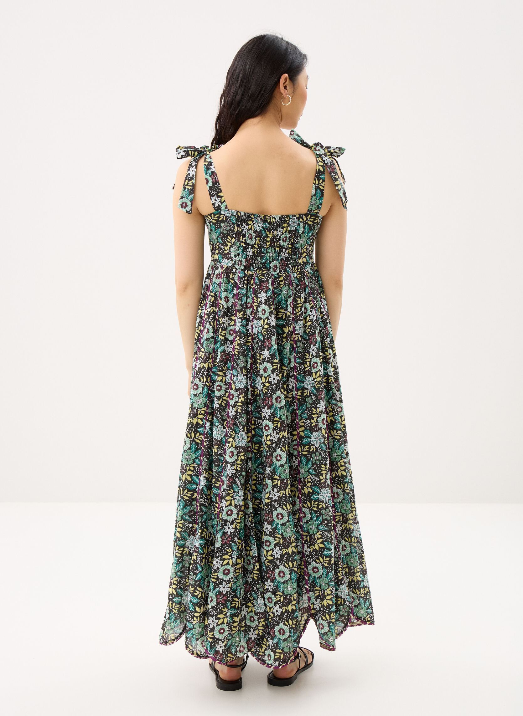 Robes longues 132 . Robe Long Bret Sunset femme multicolore Stella Forest Robes longues 132 . Robe Long Bret Sunset femme multicolore Multicolor