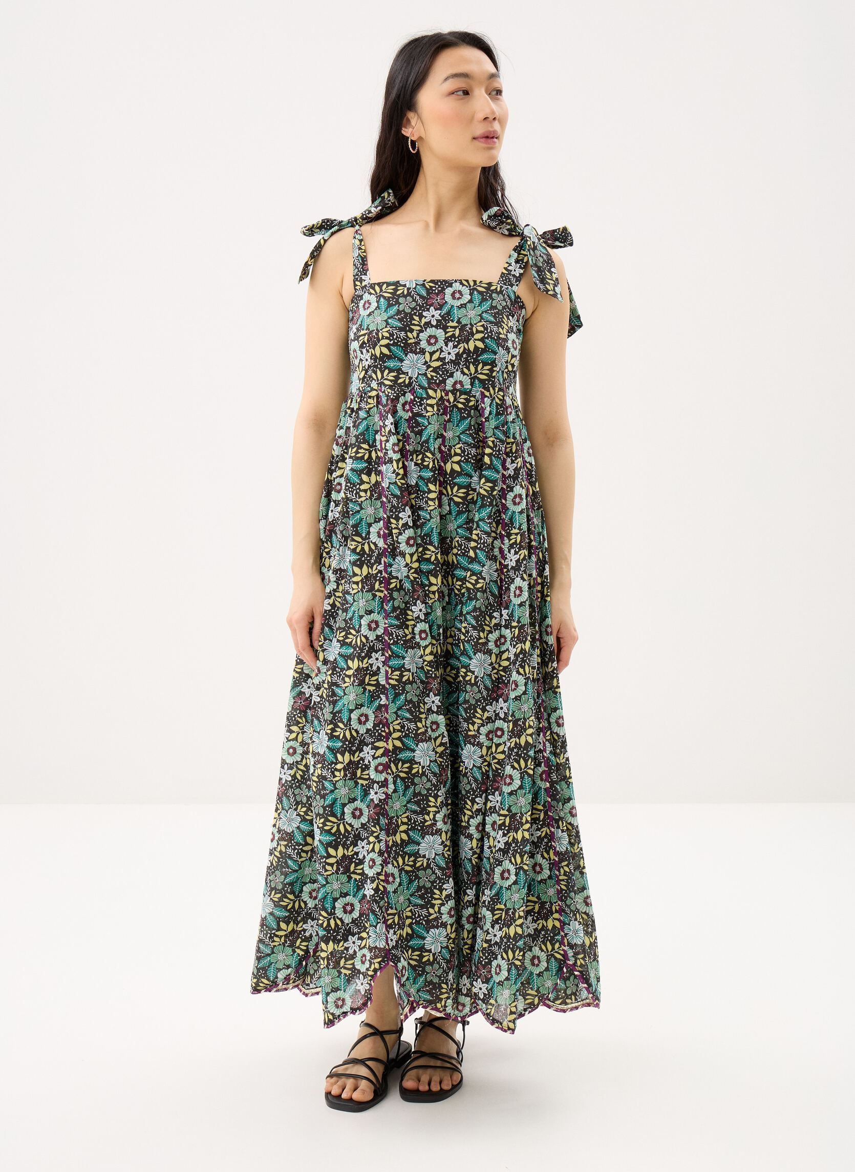 132 . Robe Long Bret Sunset by Stella Forest