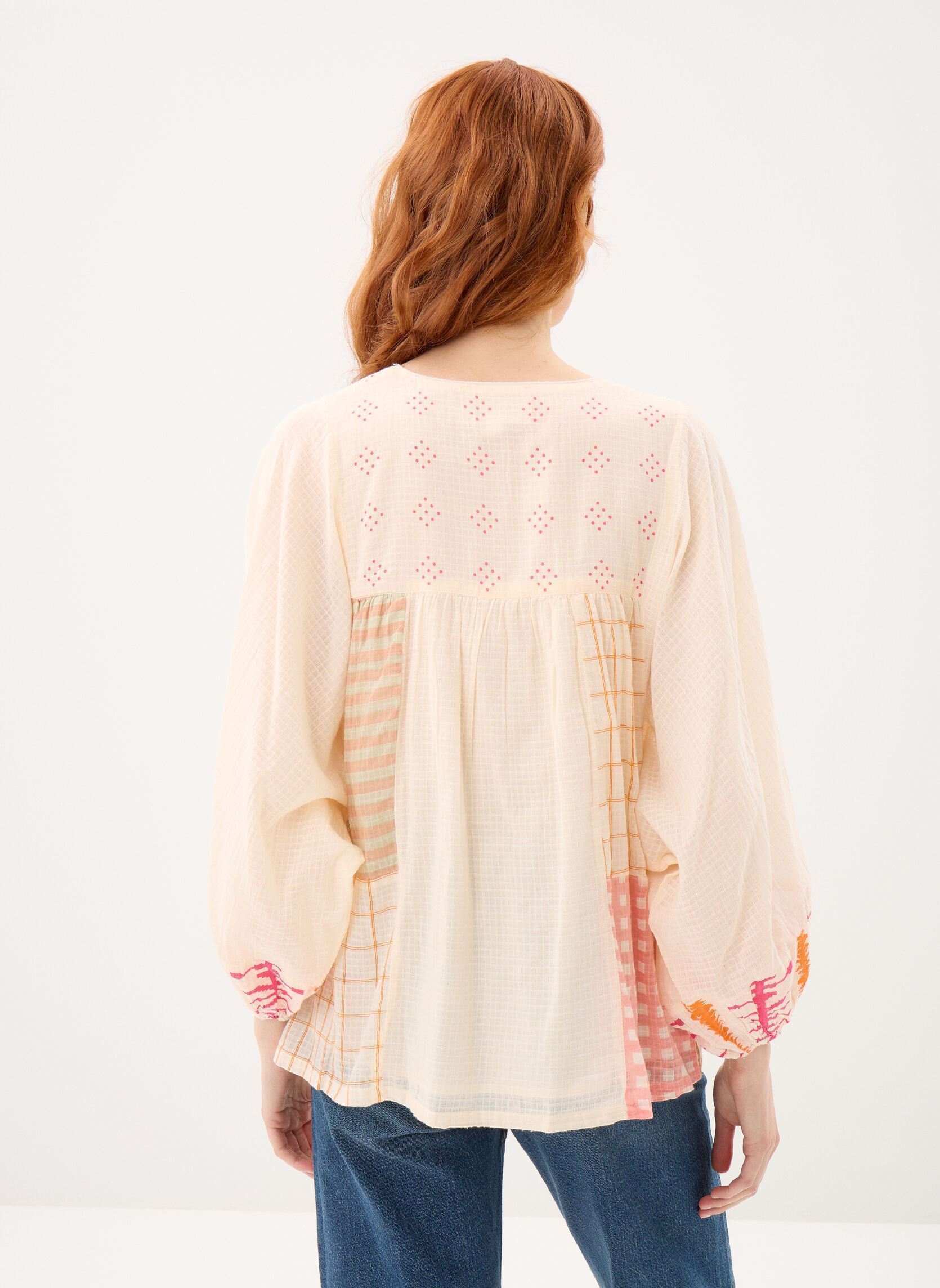 Blusen 121 . Tunique M3/4 Maya damen weiß Stella Forest Blusen 121 . Tunique M3/4 Maya damen weiß ECRU