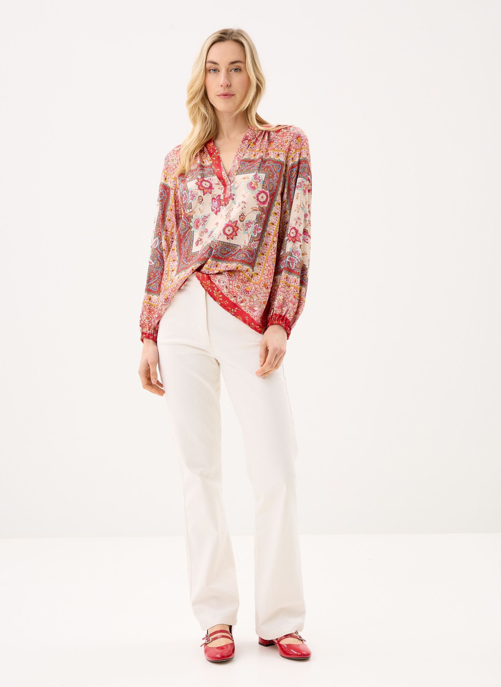 Blouses manches longues 11 . Tunique Ml Romance femme rouge Stella Forest Blouses manches longues 11 . Tunique Ml Romance femme rouge Rouge