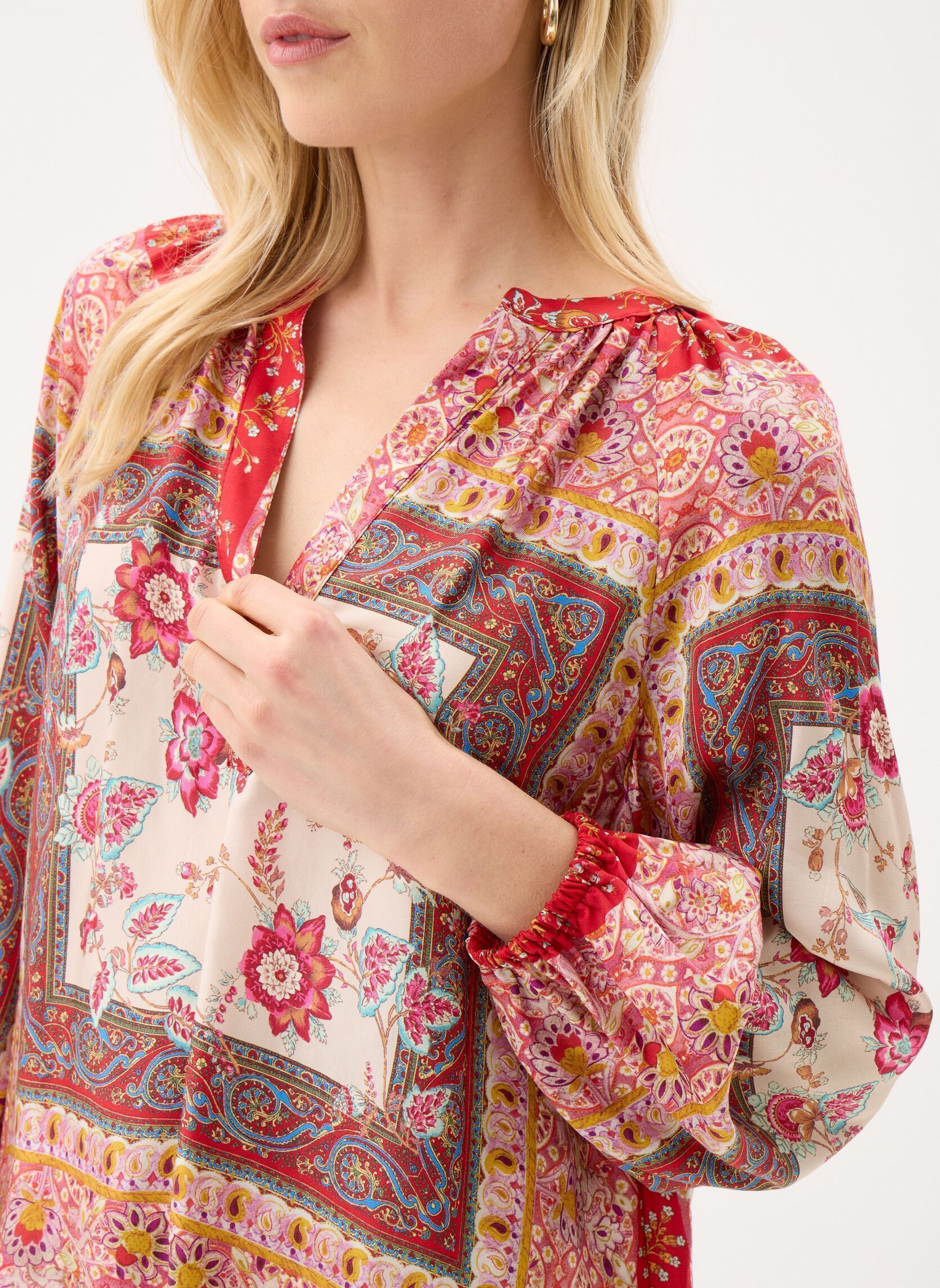 Blouses manches longues 11 . Tunique Ml Romance femme rouge Stella Forest Blouses manches longues 11 . Tunique Ml Romance femme rouge Rouge