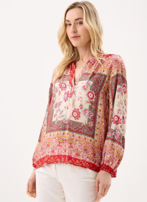 Stella Forest Langarm-Blusen 11 . Tunique Ml Romance damen rot