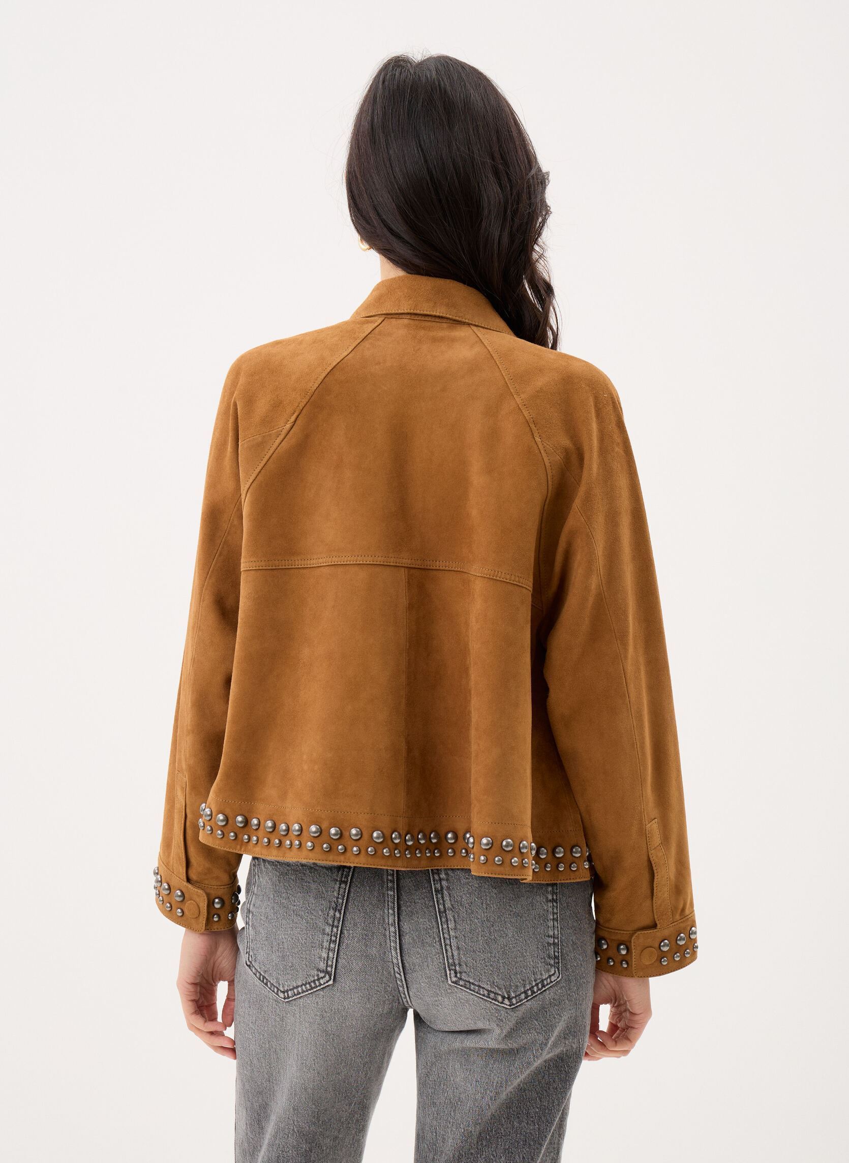 Vestes 1000 . Veste Ml Salma femme marron Stella Forest Vestes 1000 . Veste Ml Salma femme marron CARAMEL