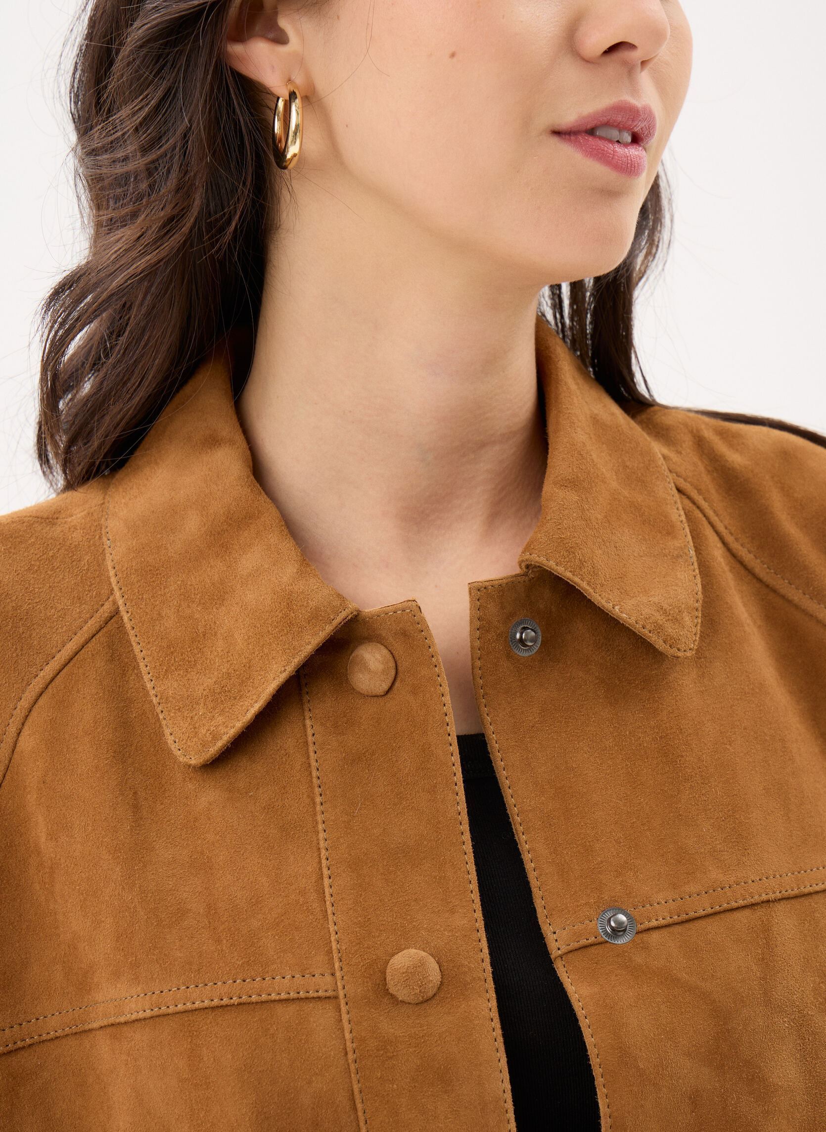 Vestes 1000 . Veste Ml Salma femme marron Stella Forest Vestes 1000 . Veste Ml Salma femme marron CARAMEL
