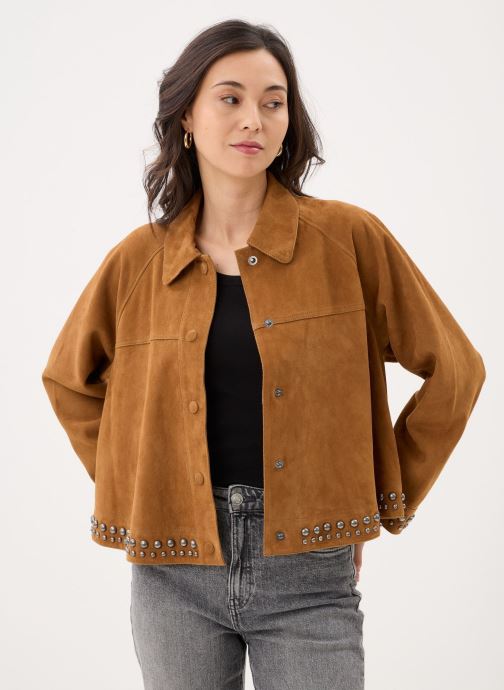 Stella Forest Vestes 1000 . Veste Ml Salma femme marron