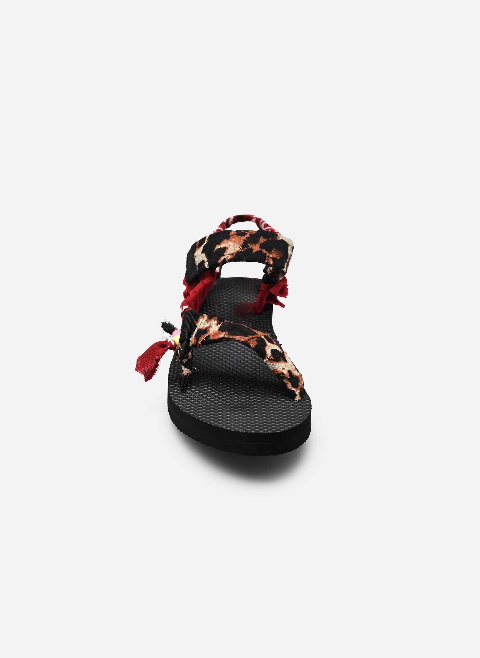 Sandales TK LEOPARD BURGUNDY femme multicolore Arizona Love Sandales TK LEOPARD BURGUNDY femme multicolore Leo burgundy bandana