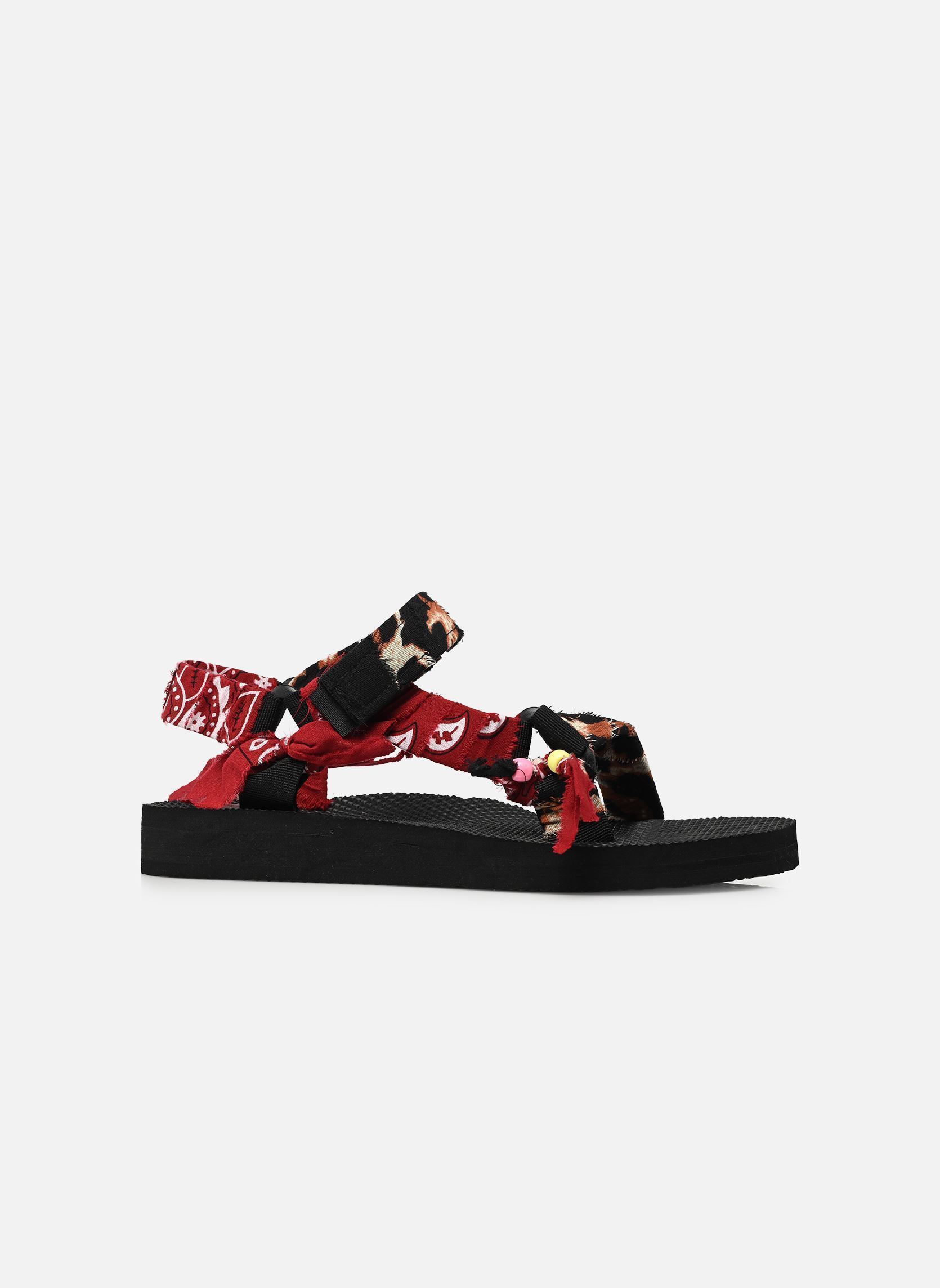 Sandales TK LEOPARD BURGUNDY femme multicolore Arizona Love Sandales TK LEOPARD BURGUNDY femme multicolore Leo burgundy bandana