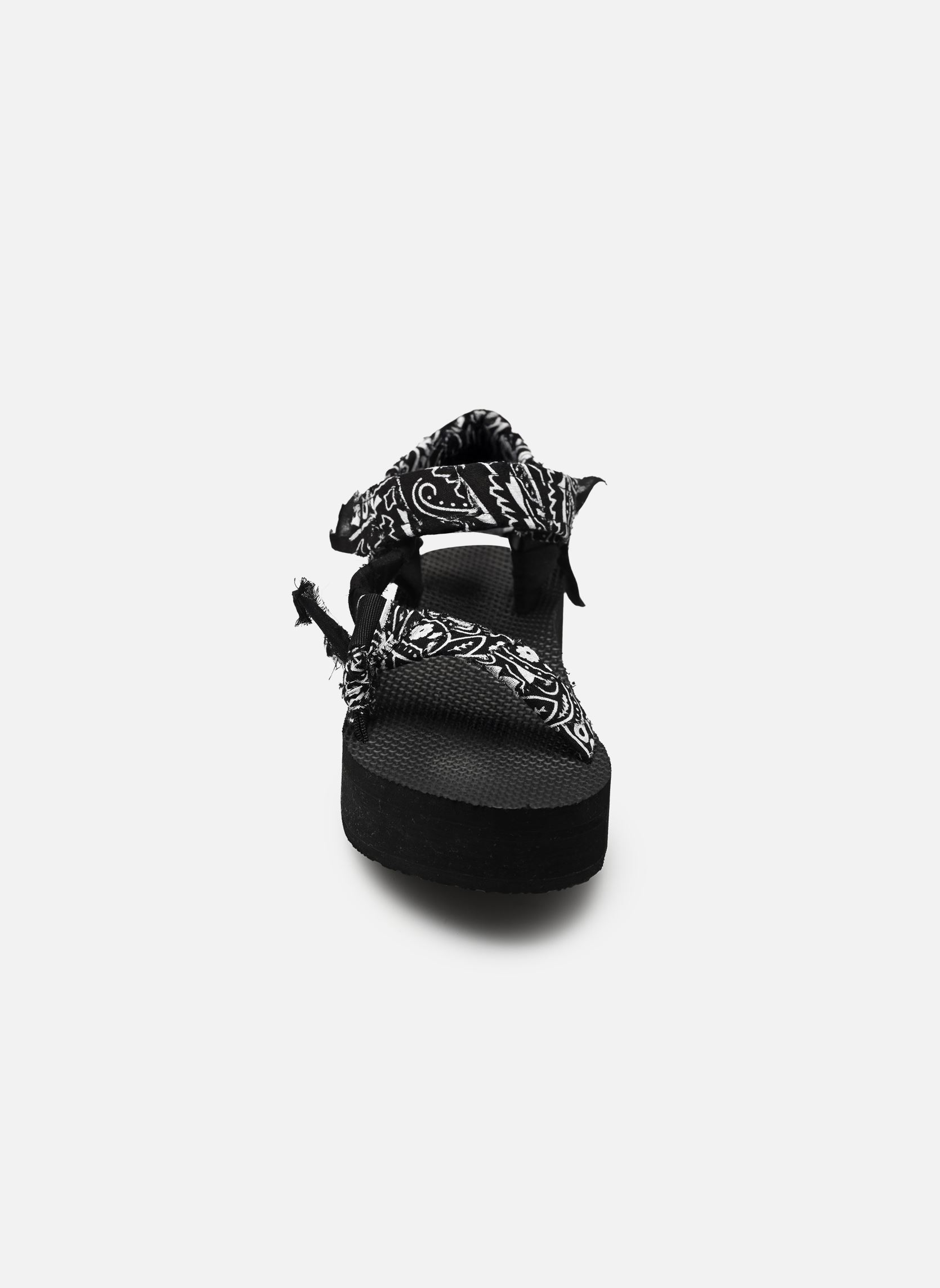 Sandales compensées et plateformes TKPLATFORM femme noir Arizona Love Sandales compensées et plateformes TKPLATFORM femme noir BLACK BANDANA