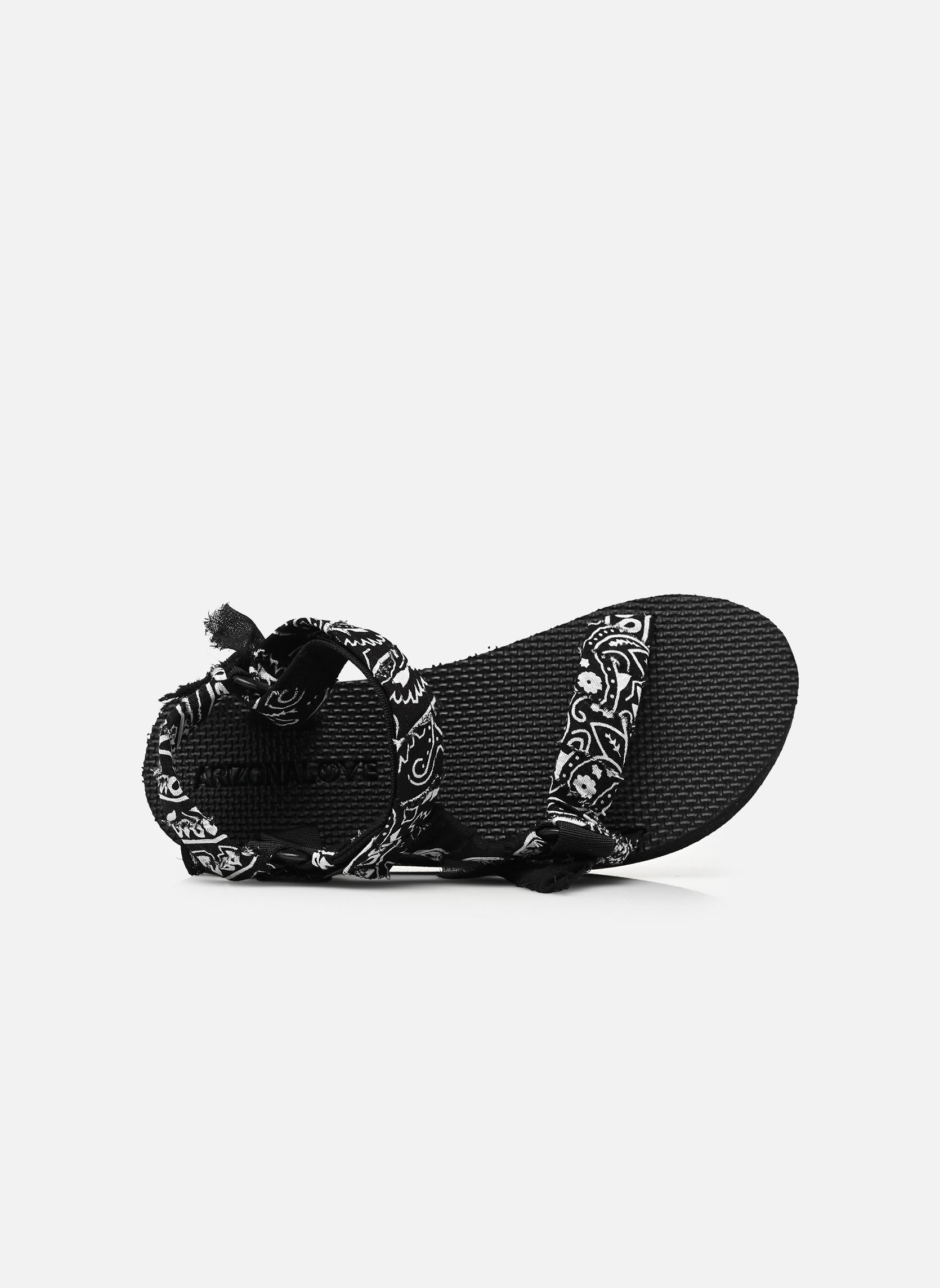 Sandales compensées et plateformes TKPLATFORM femme noir Arizona Love Sandales compensées et plateformes TKPLATFORM femme noir BLACK BANDANA