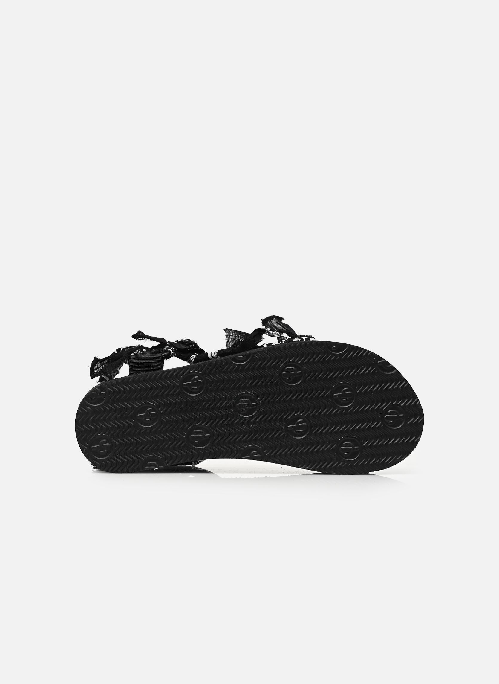 Sandales compensées et plateformes TKPLATFORM femme noir Arizona Love Sandales compensées et plateformes TKPLATFORM femme noir BLACK BANDANA