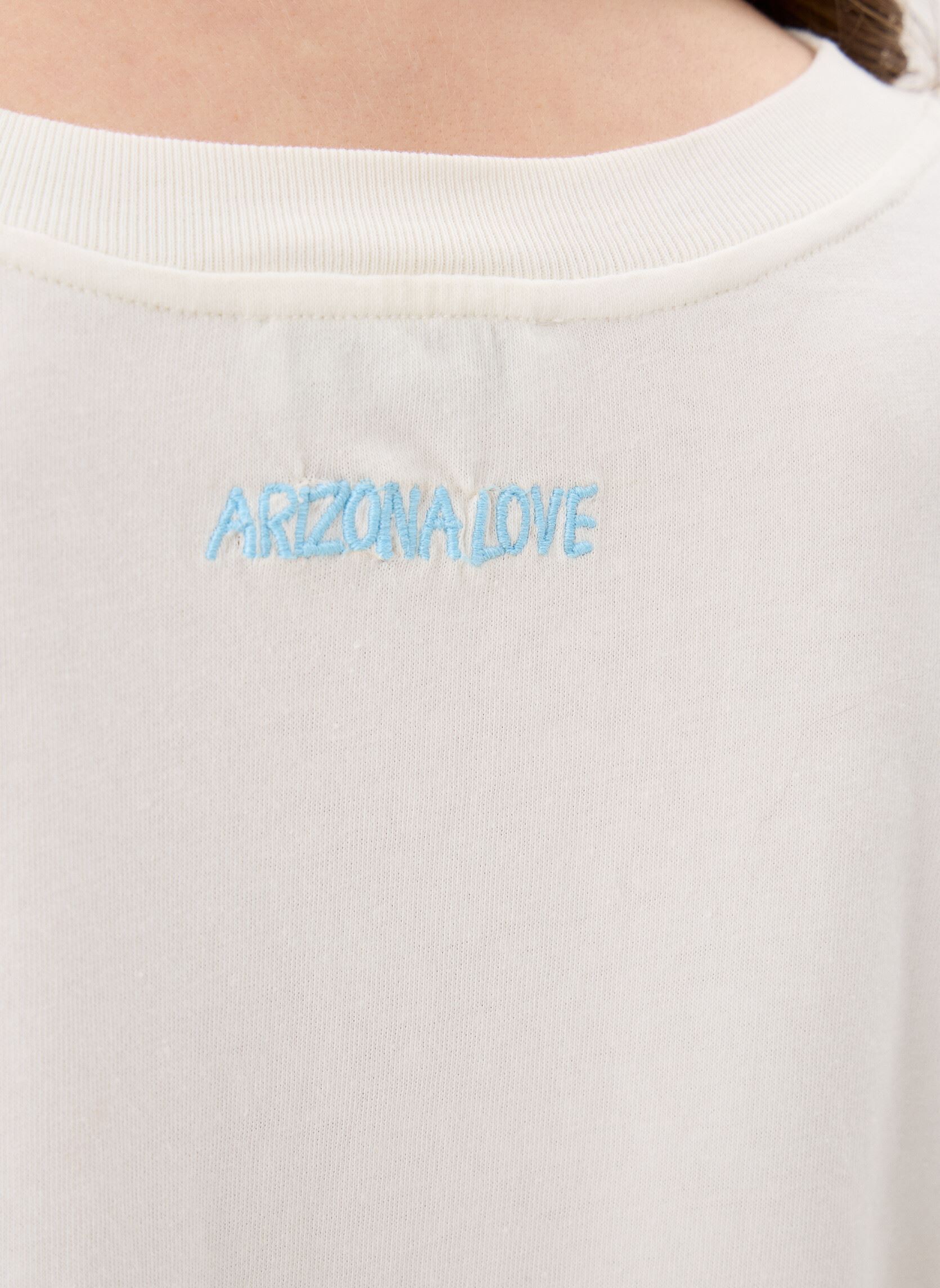 Tee-shirts manches courtes ALOIS TEE SHIRT femme blanc Arizona Love Tee-shirts manches courtes ALOIS TEE SHIRT femme blanc White