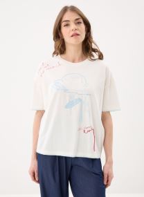 Tee-shirts manches courtes ALOIS TEE SHIRT femme blanc