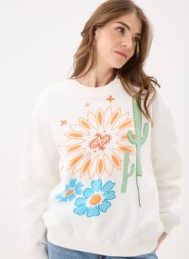 Hoodies ALAN SWEAT dames wit