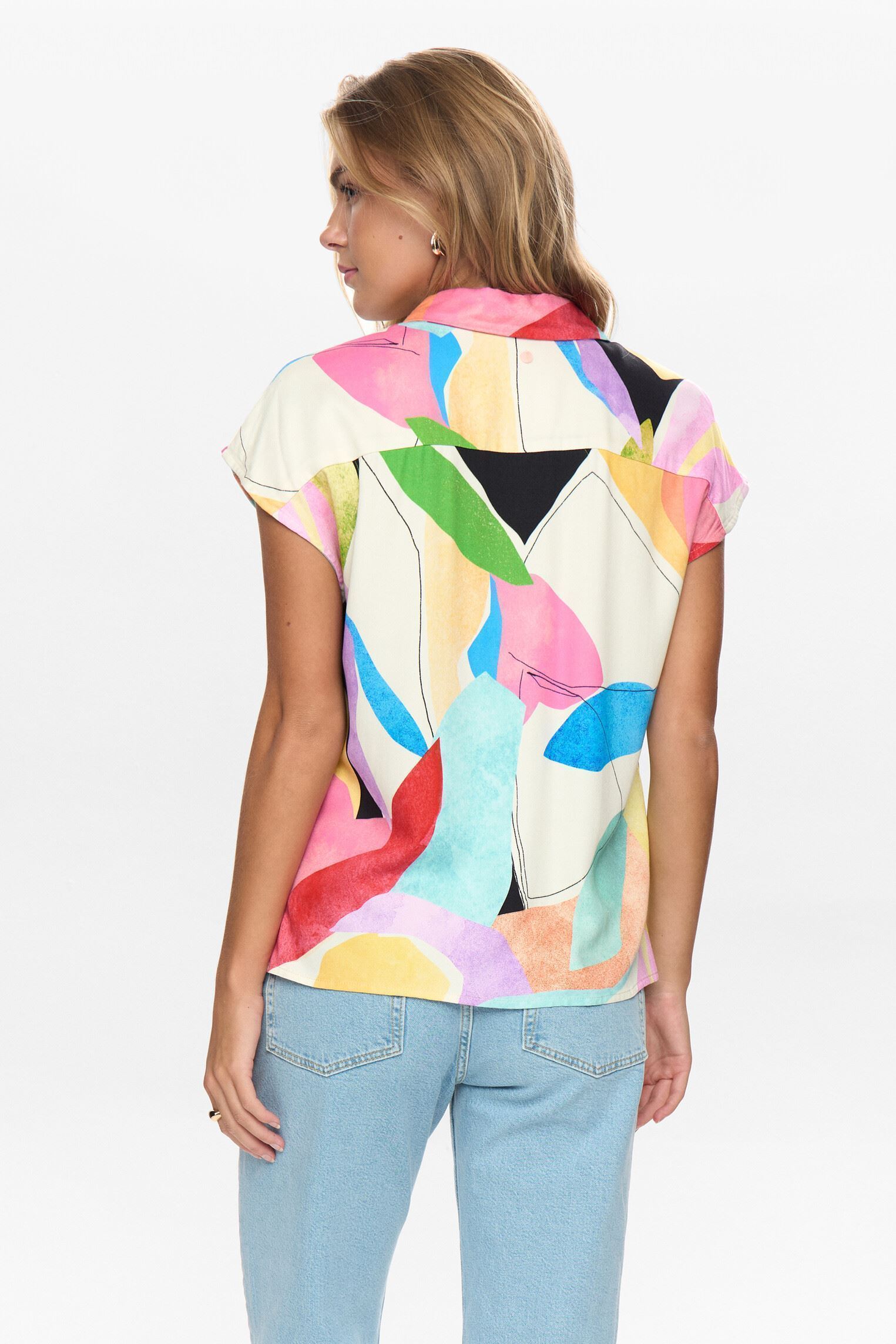 Chemises 706451-2708 femme multicolore Nümph Chemises 706451-2708 femme multicolore PEONY