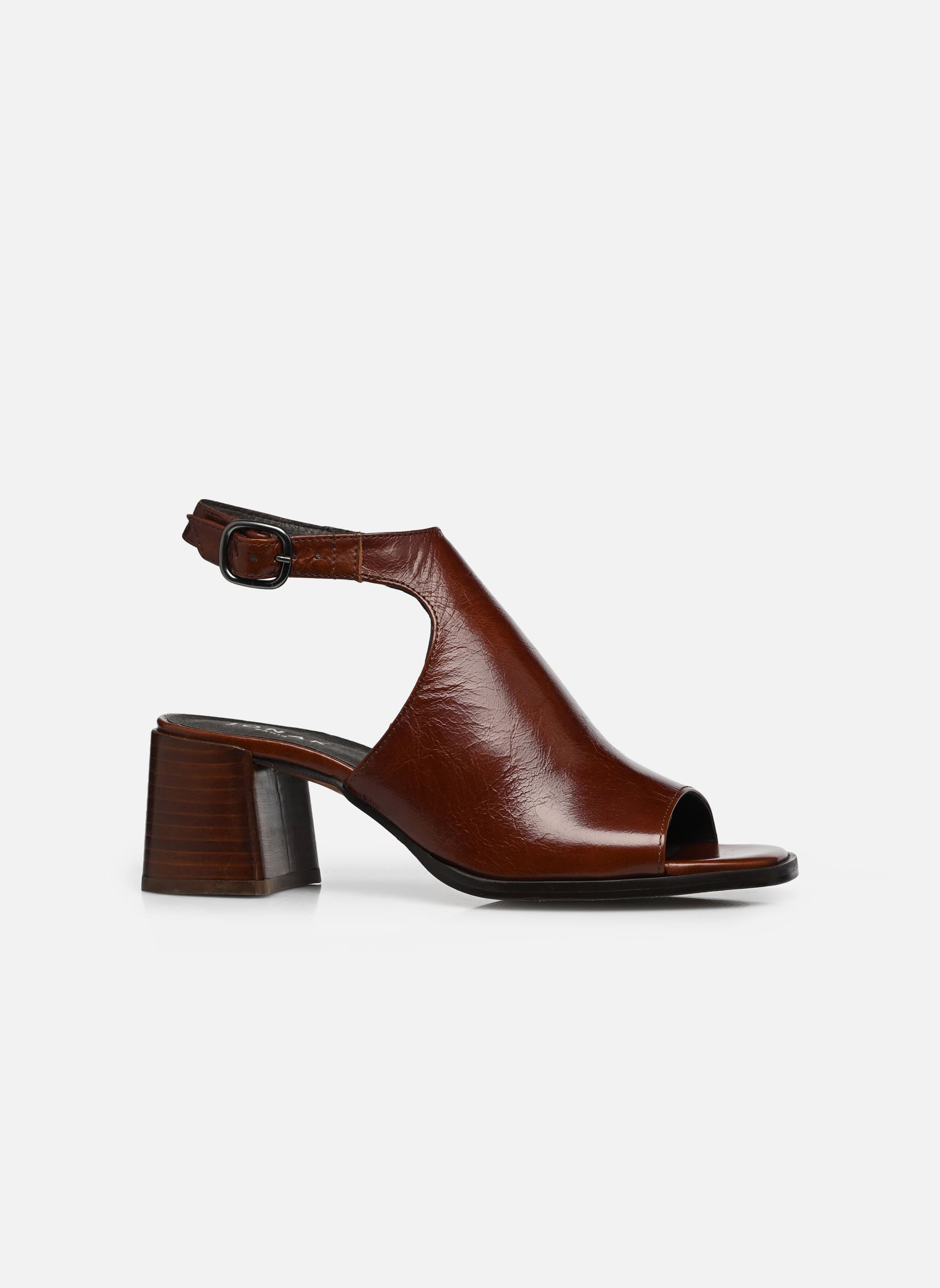 Sandales BENITA femme marron Jonak Sandales BENITA femme marron CUIR VIEILLI MARRON
