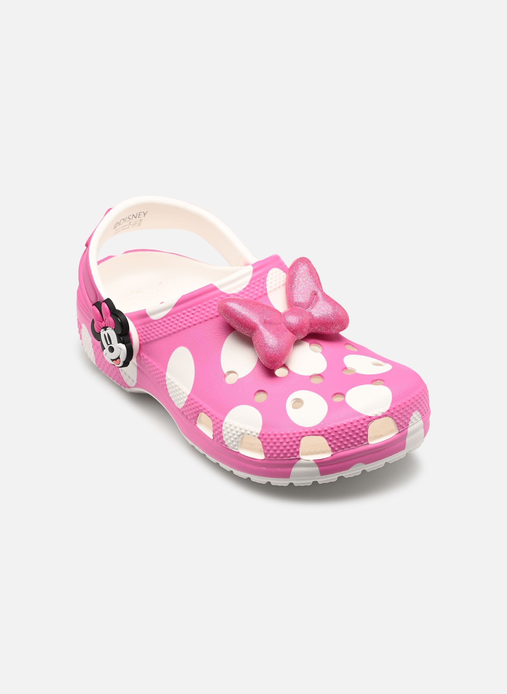 Sandales et nu-pieds Crocs Minnie Mouse Cls Clg K pour Enfant