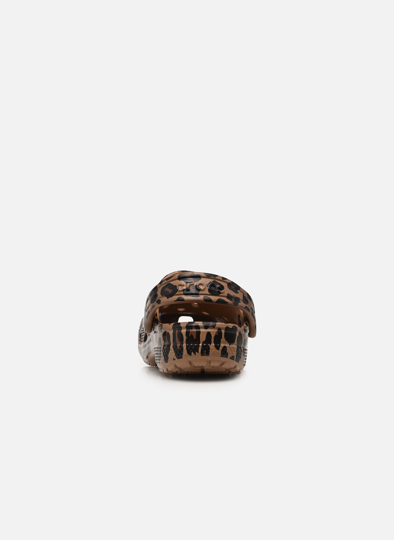 Pantoletten und Clogs Classic Animal Clog K mädchen braun Crocs Pantoletten und Clogs Classic Animal Clog K mädchen braun Sepia/Leopard