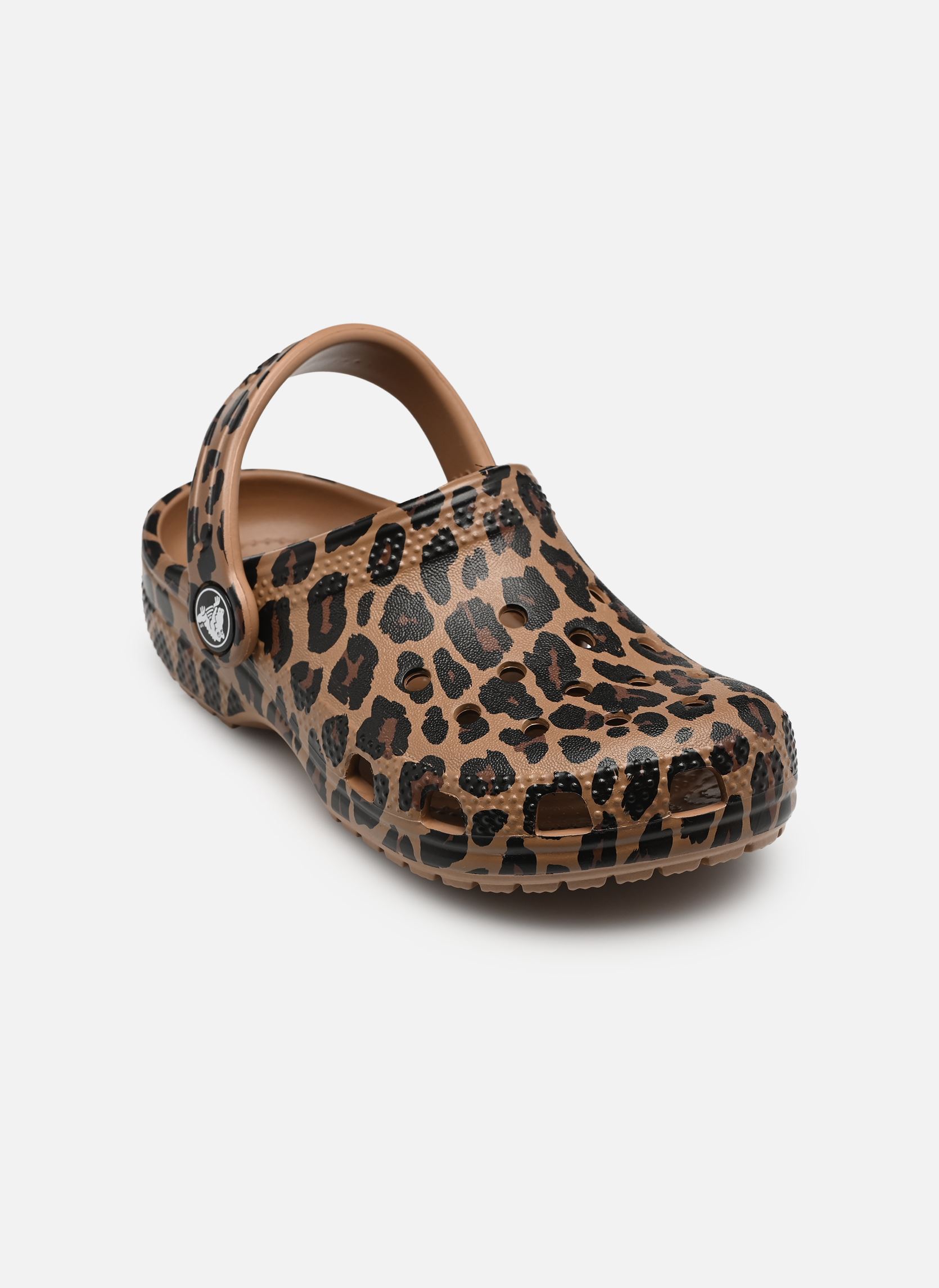 Crocs Toddler Classic Animal Sabots Enfants Sepia / Leopard - vue 3