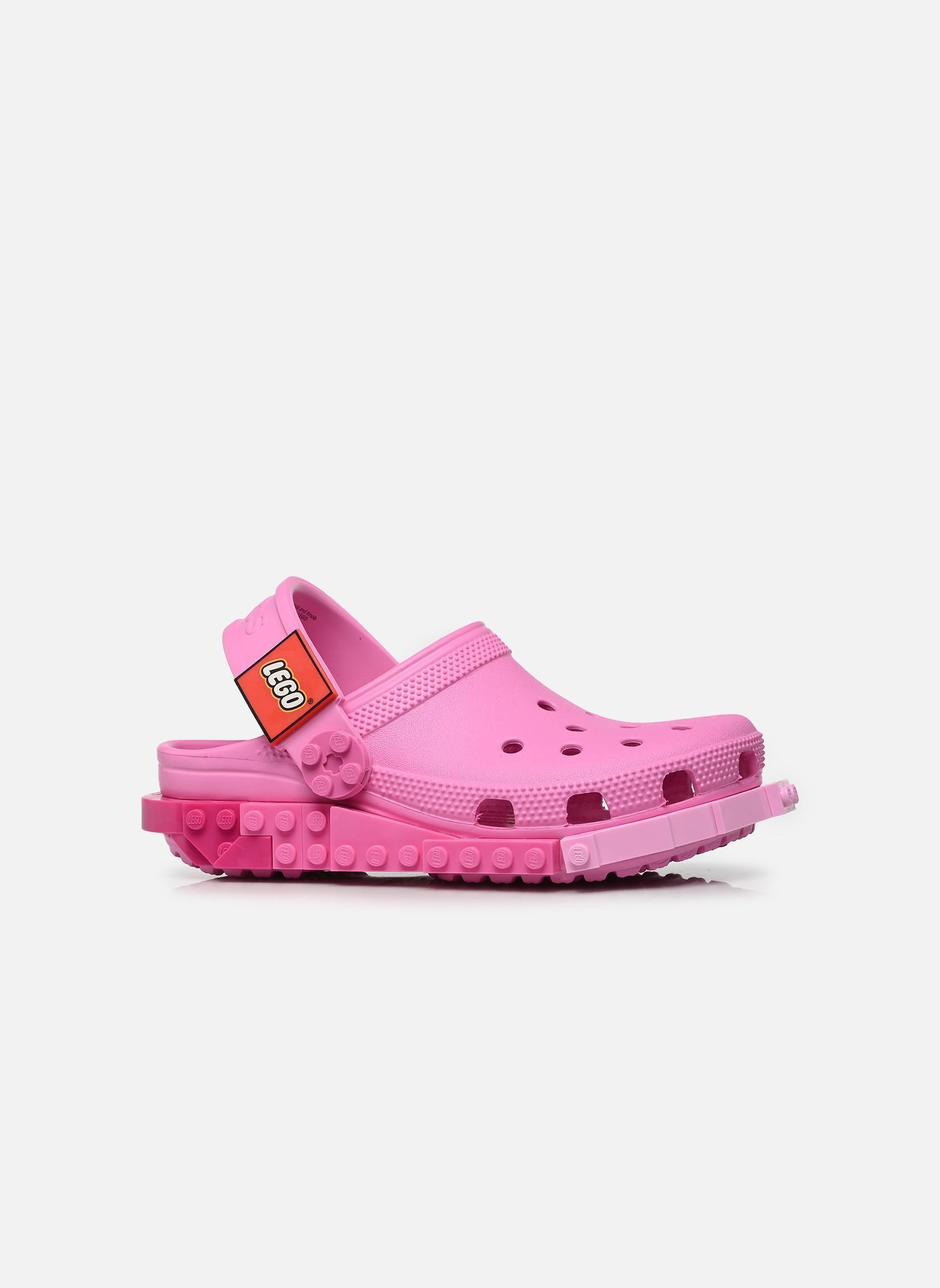 Pantoletten und Clogs Lego Clog K mädchen rosa Crocs Pantoletten und Clogs Lego Clog K mädchen rosa TAFFY PINK