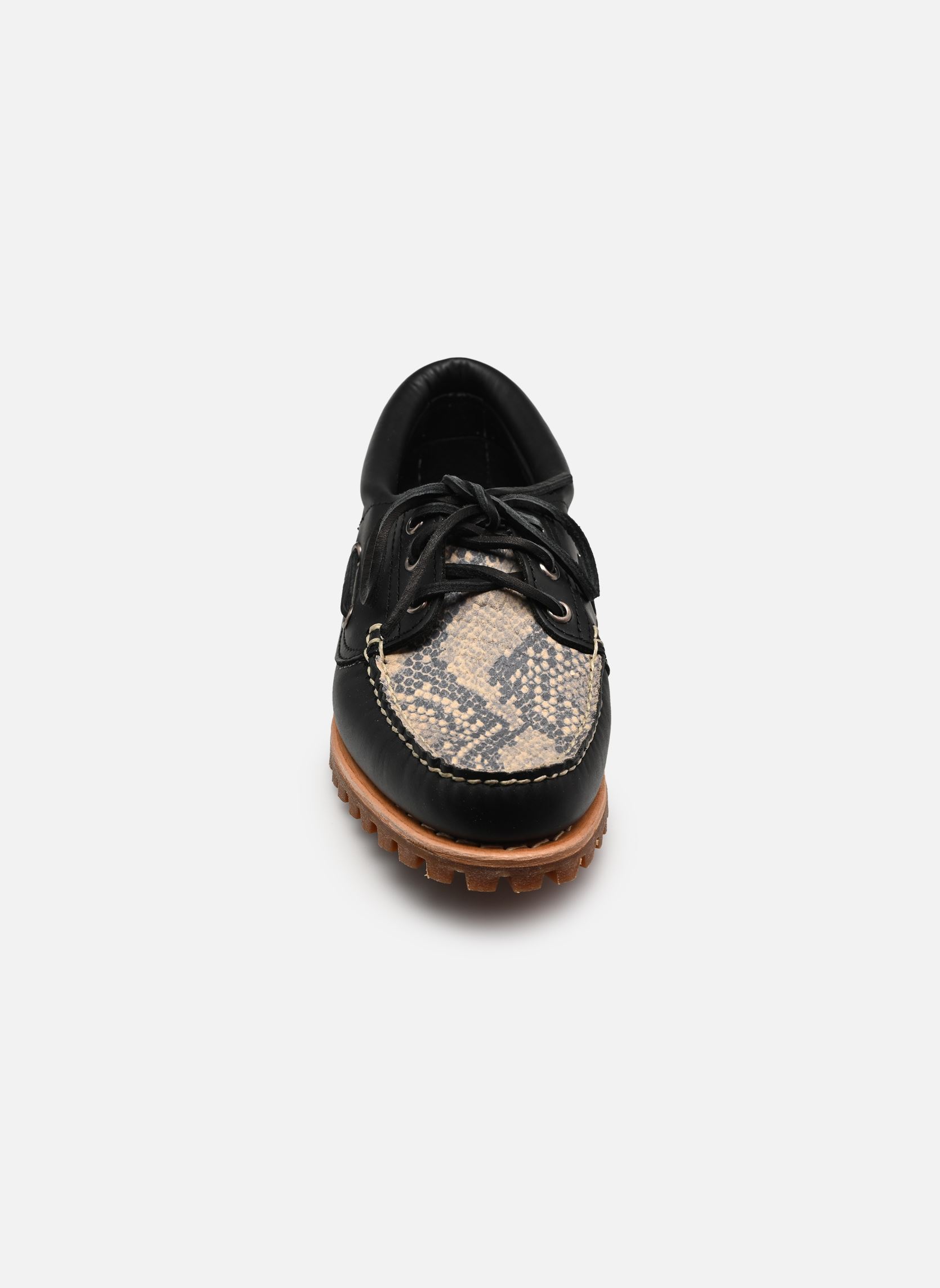 Chaussures bateaux BOAT SHOE femme noir Timberland Chaussures bateaux BOAT SHOE femme noir SNAKE PRINT SUEDE