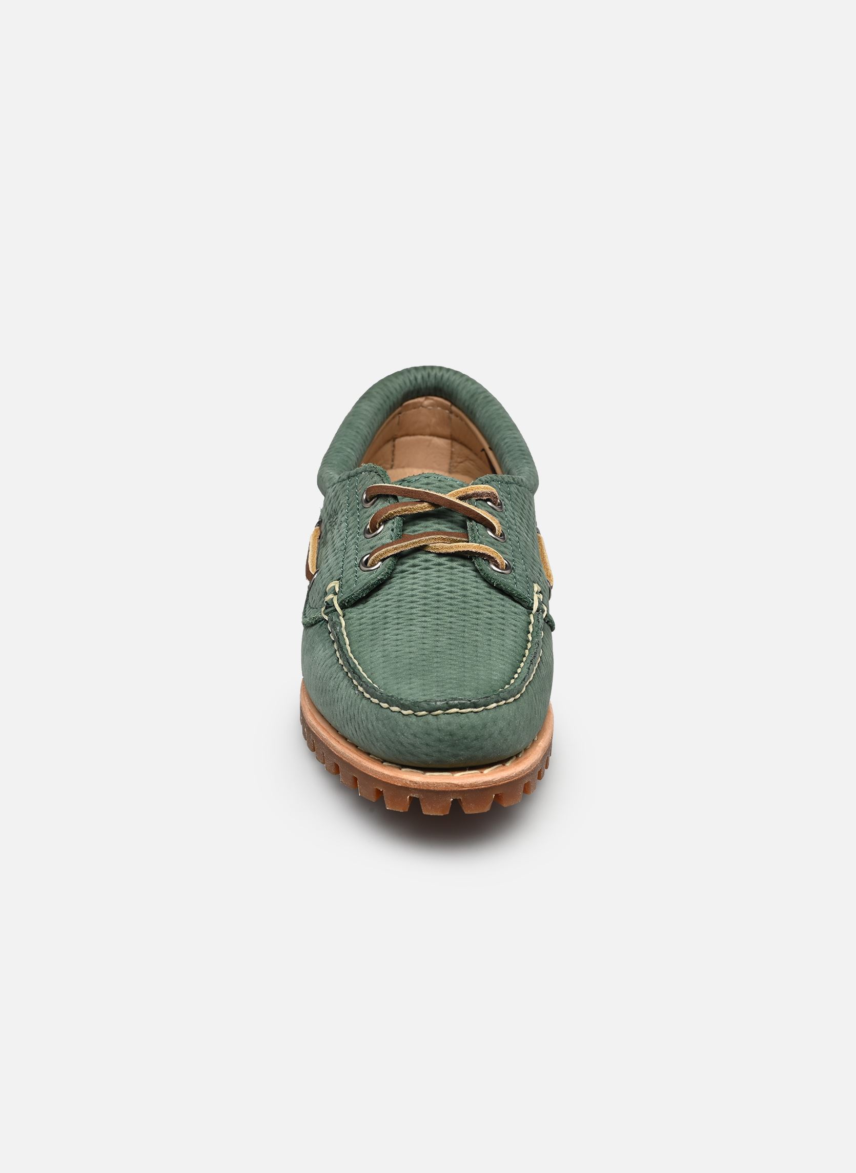 Chaussures bateaux BOAT SHOE femme vert Timberland Chaussures bateaux BOAT SHOE femme vert MEDIUM GREEN NUBUCK